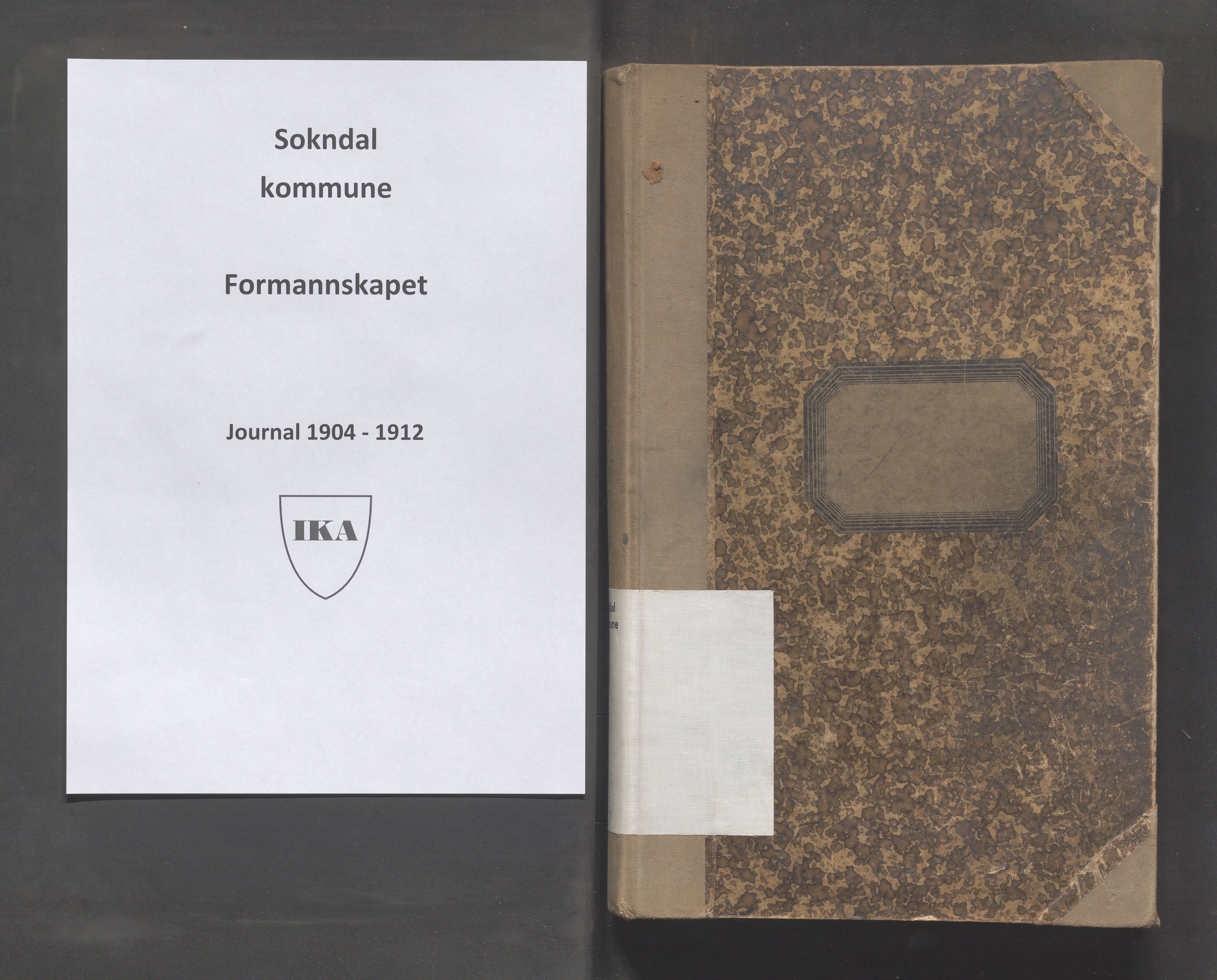 Sokndal kommune - Formannskapet/Sentraladministrasjonen, IKAR/K-101099/C/Ca/L0003: Journal, 1904-1912