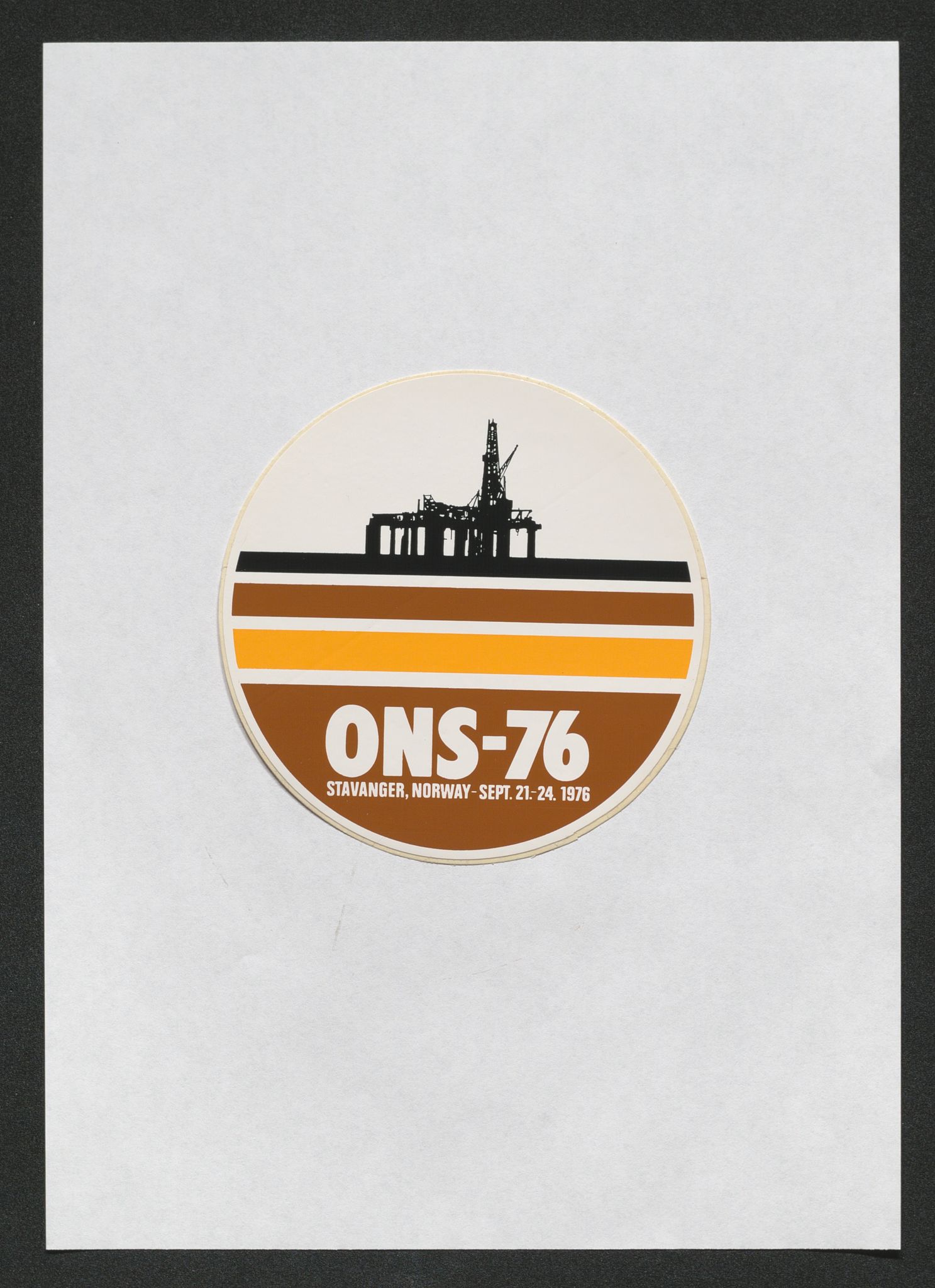 Pa 1716 - Stiftelsen Offshore Northern Seas, AV/SAST-A-102319/X/Xc/L0001: Invitasjonspakker ONS 74 og ONS 76, 1974-1976, s. 102