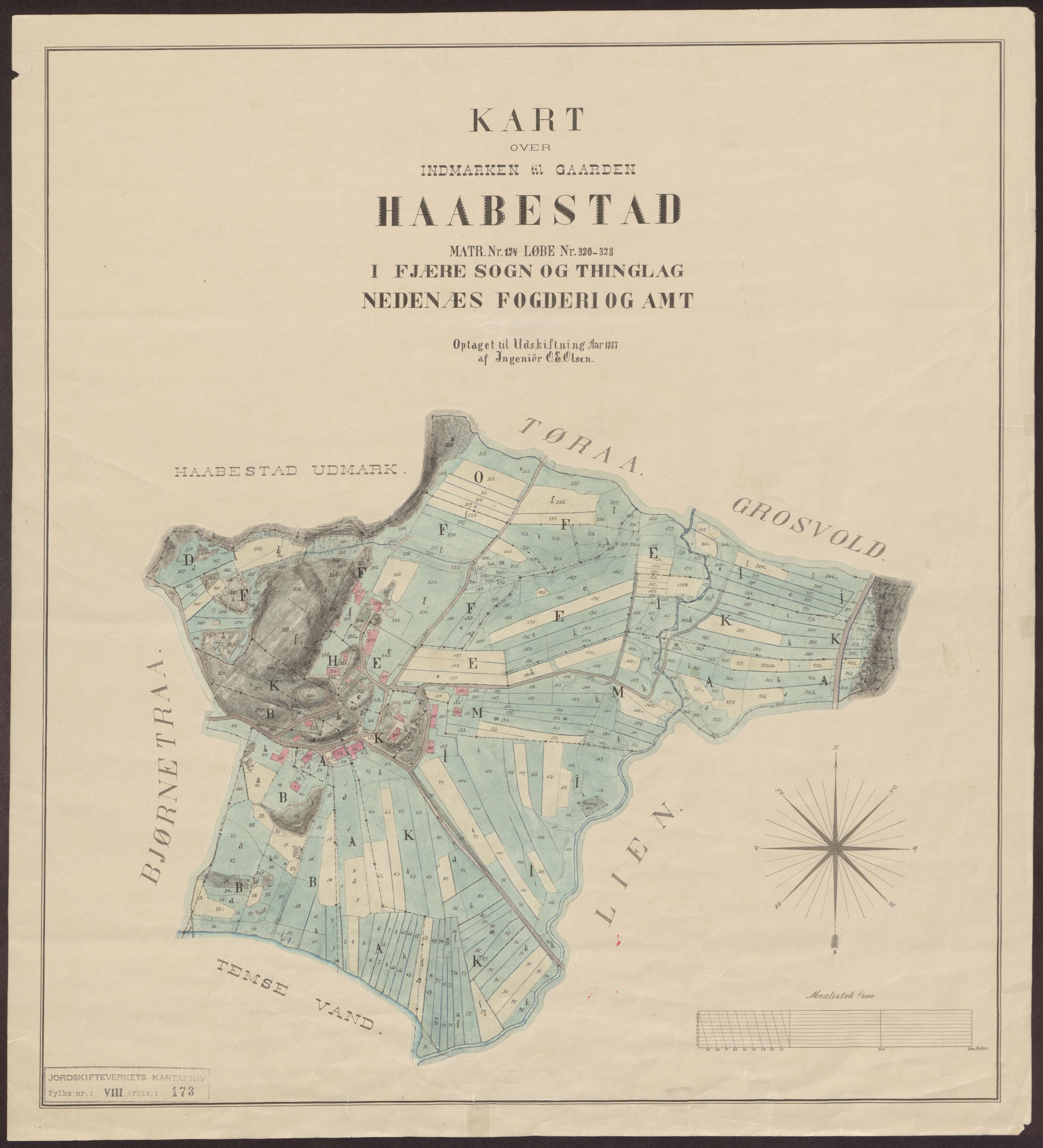Jordskifteverkets kartarkiv, AV/RA-S-3929/T, 1859-1988, s. 207