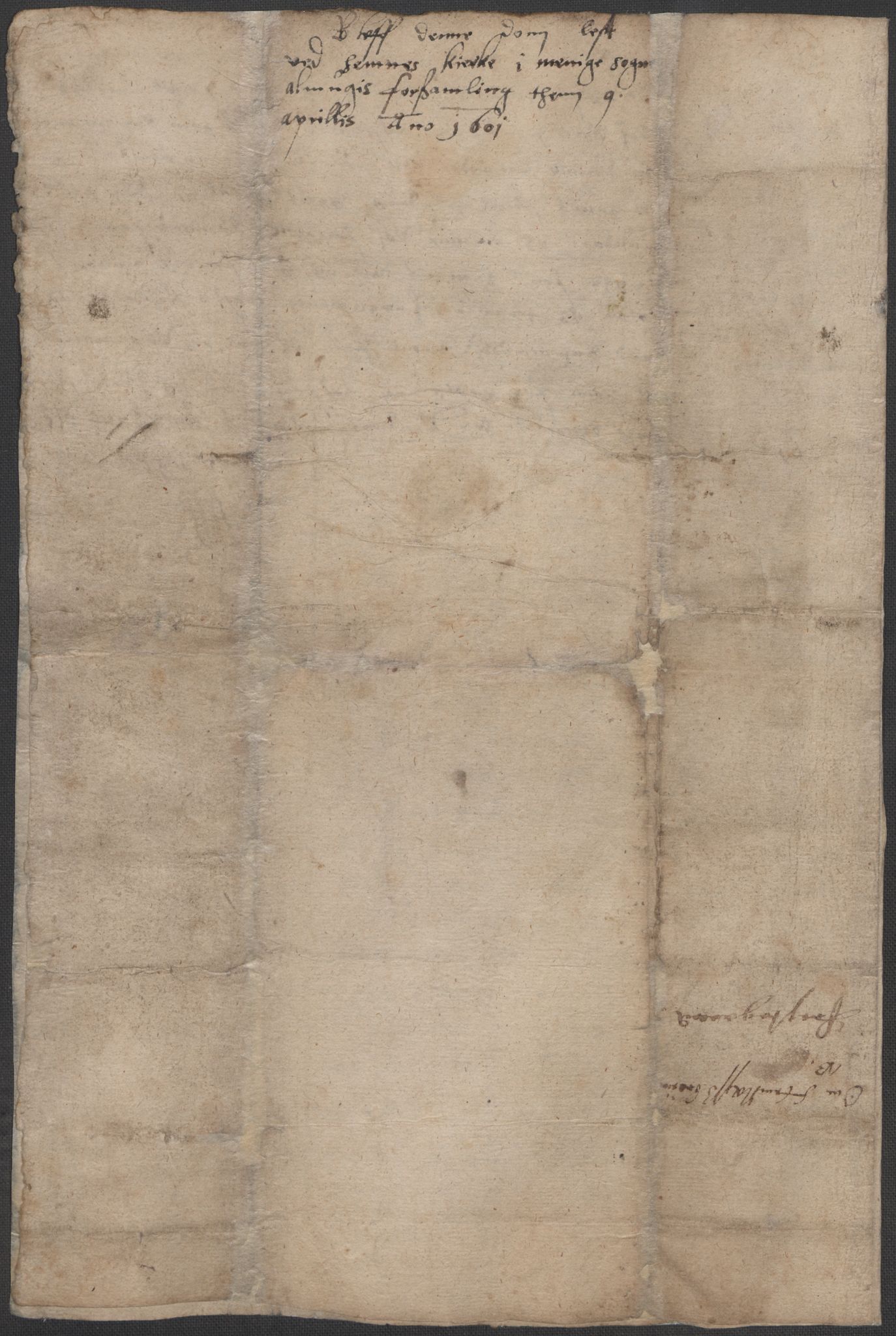 Riksarkivets diplomsamling, AV/RA-EA-5965/F15/L0007: Prestearkiv - Akershus, 1573-1693, s. 205