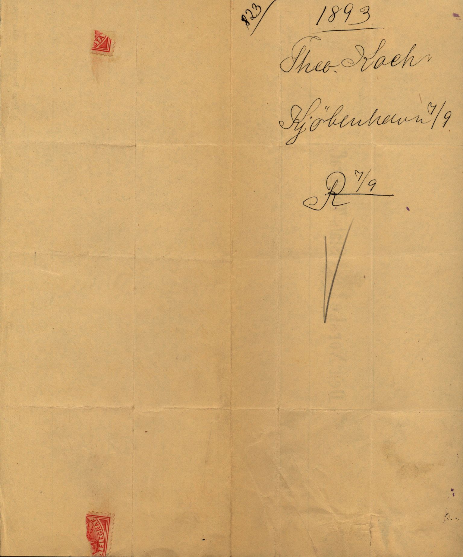 Pa 63 - Østlandske skibsassuranceforening, VEMU/A-1079/G/Ga/L0030/0003: Havaridokumenter / Rex, Salus, Schweigaard, Seladon, Titania, Tordenskjold av Trondhjem, 1893, s. 56