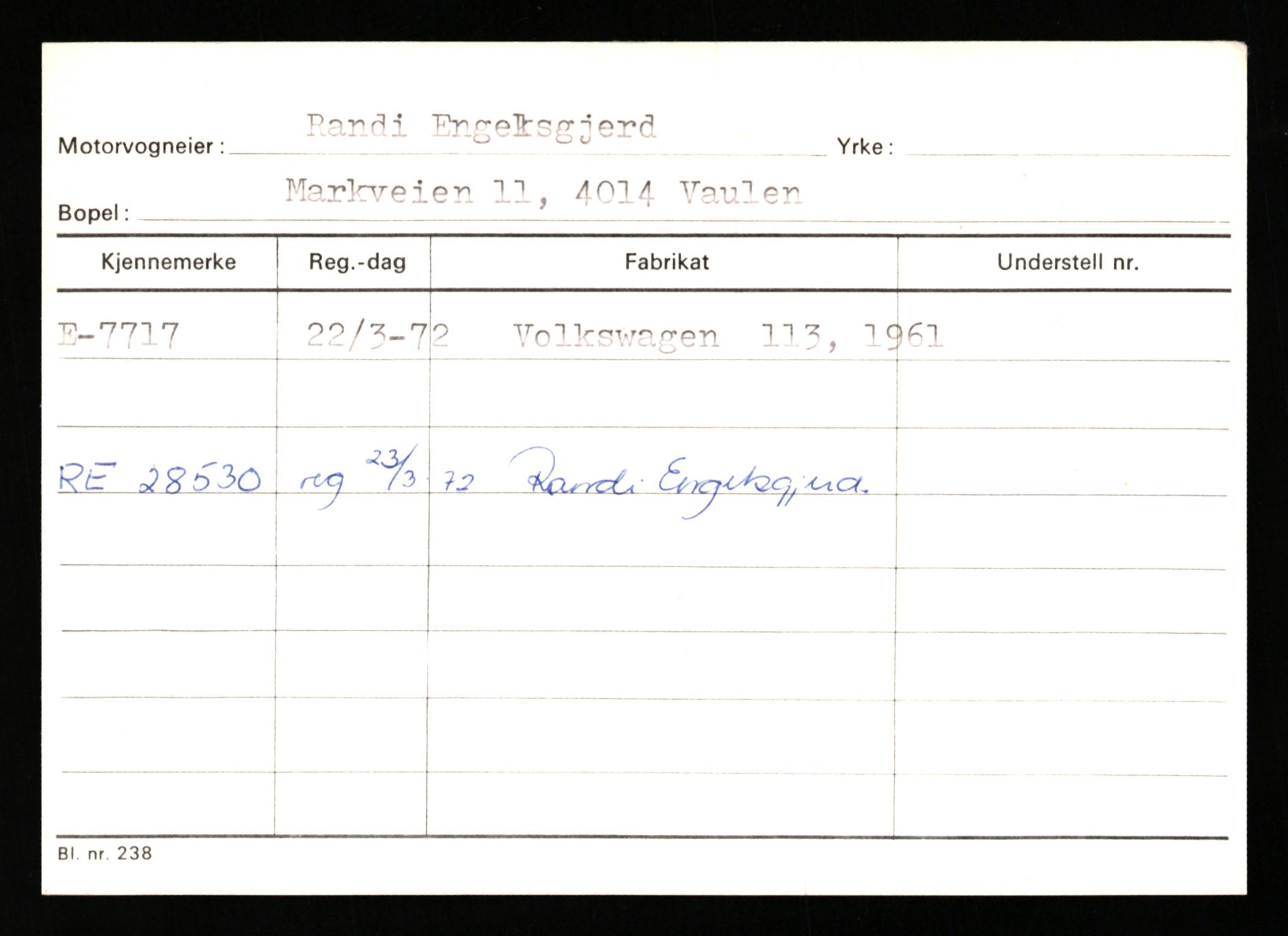 Stavanger trafikkstasjon, AV/SAST-A-101942/0/G/L0002: Registreringsnummer: 5791 - 10405, 1930-1971, s. 959