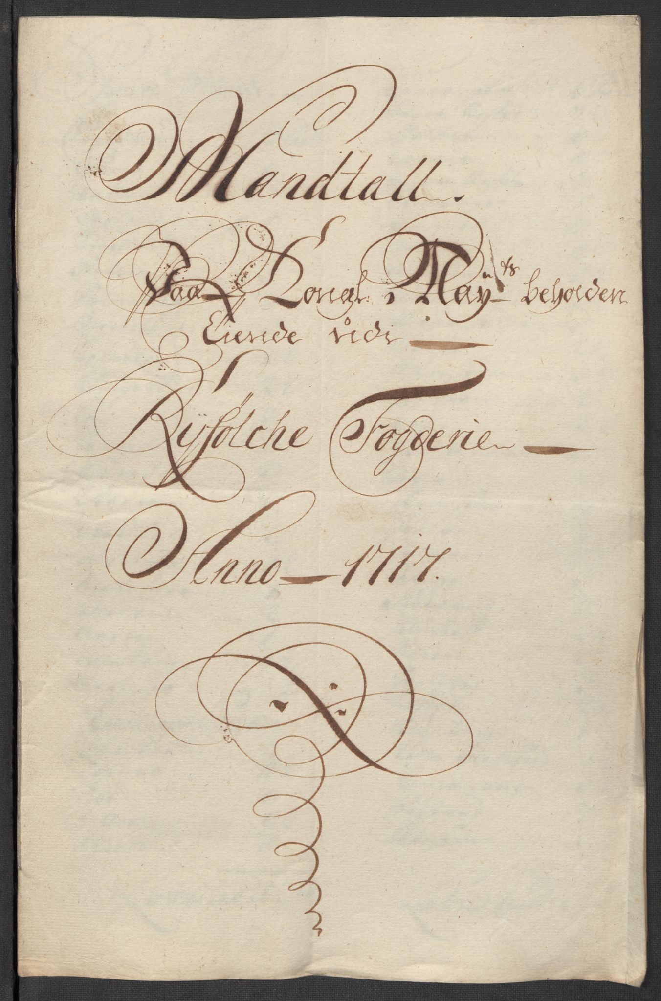 Rentekammeret inntil 1814, Reviderte regnskaper, Fogderegnskap, AV/RA-EA-4092/R47/L2870: Fogderegnskap Ryfylke, 1717, s. 217