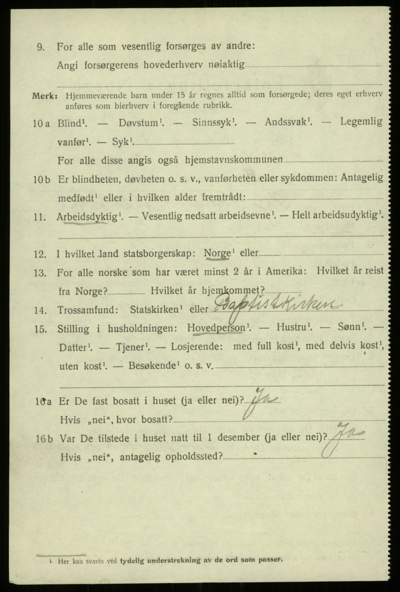 SAB, Folketelling 1920 for 1301 Bergen kjøpstad, 1920, s. 206515