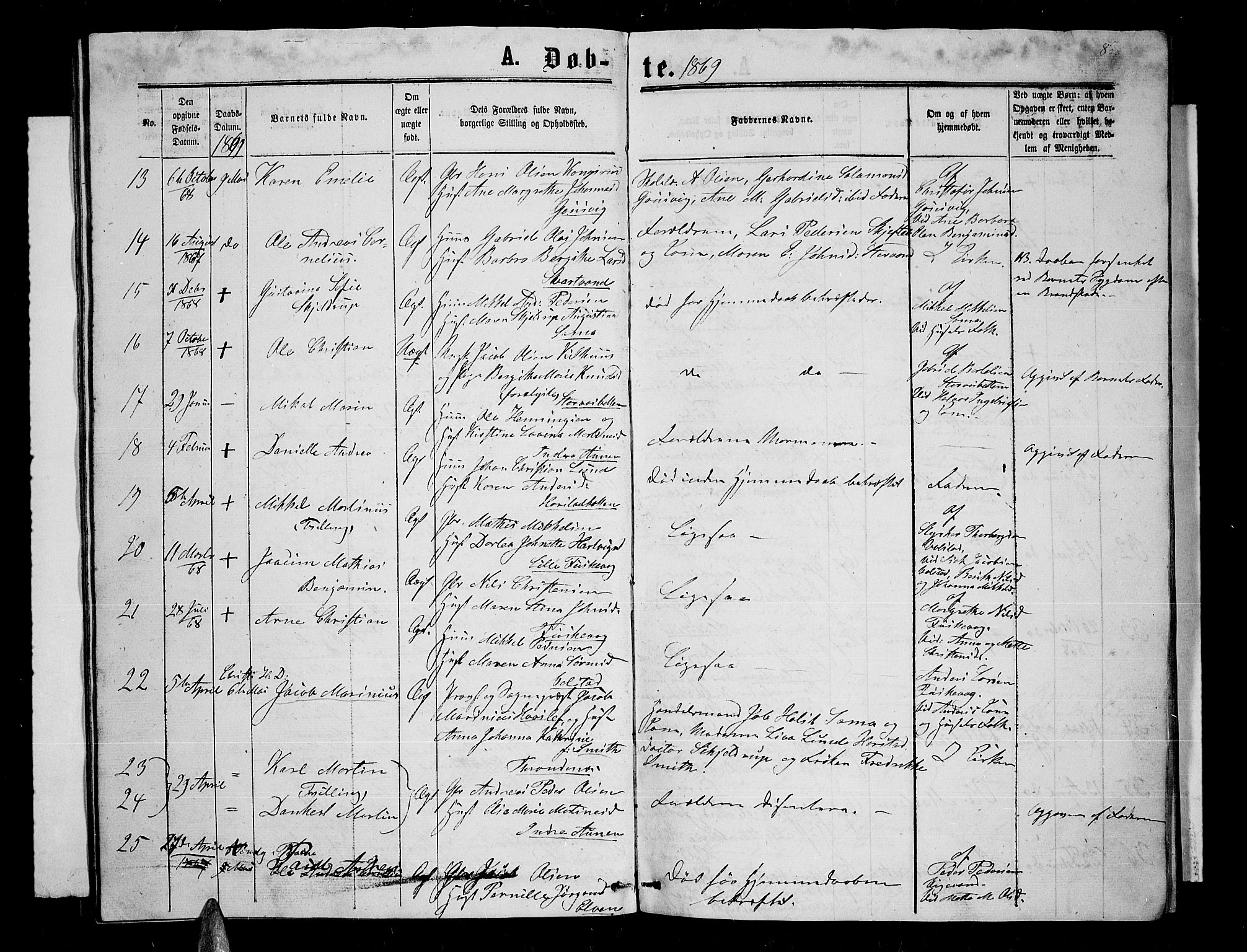 Trondenes sokneprestkontor, AV/SATØ-S-1319/H/Hb/L0008klokker: Klokkerbok nr. 8, 1863-1869, s. 86