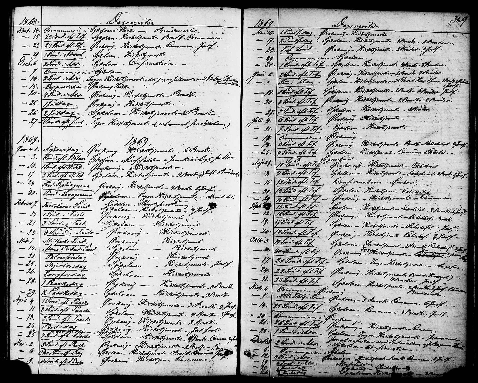 Ministerialprotokoller, klokkerbøker og fødselsregistre - Møre og Romsdal, AV/SAT-A-1454/522/L0314: Ministerialbok nr. 522A09, 1863-1877, s. 369