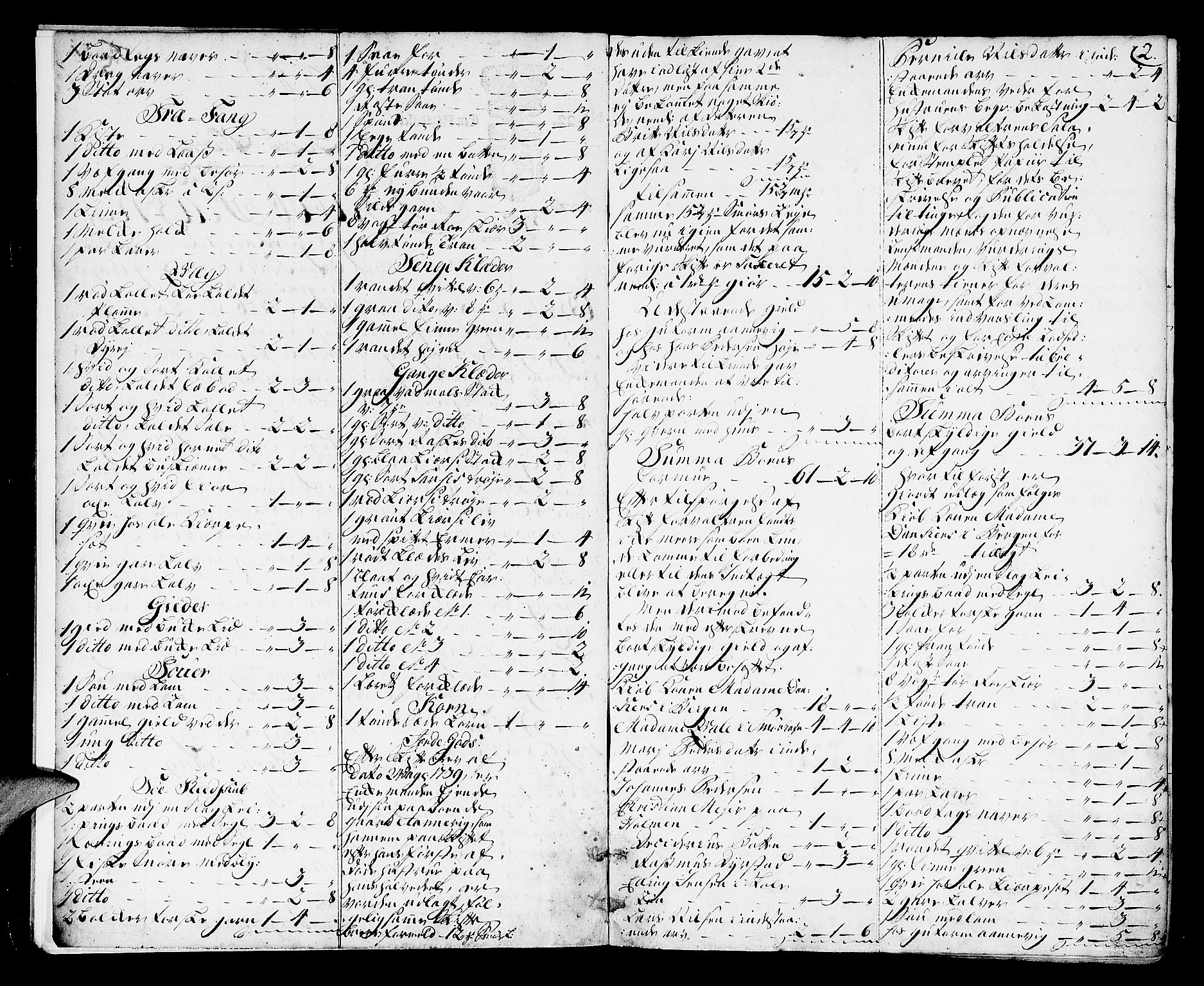 Sunnfjord tingrett, AV/SAB-A-3201/1/H/Ha/Hab/L0007a: Skifteprotokoll, folio 1-207, 1756-1761, s. 1b-2a