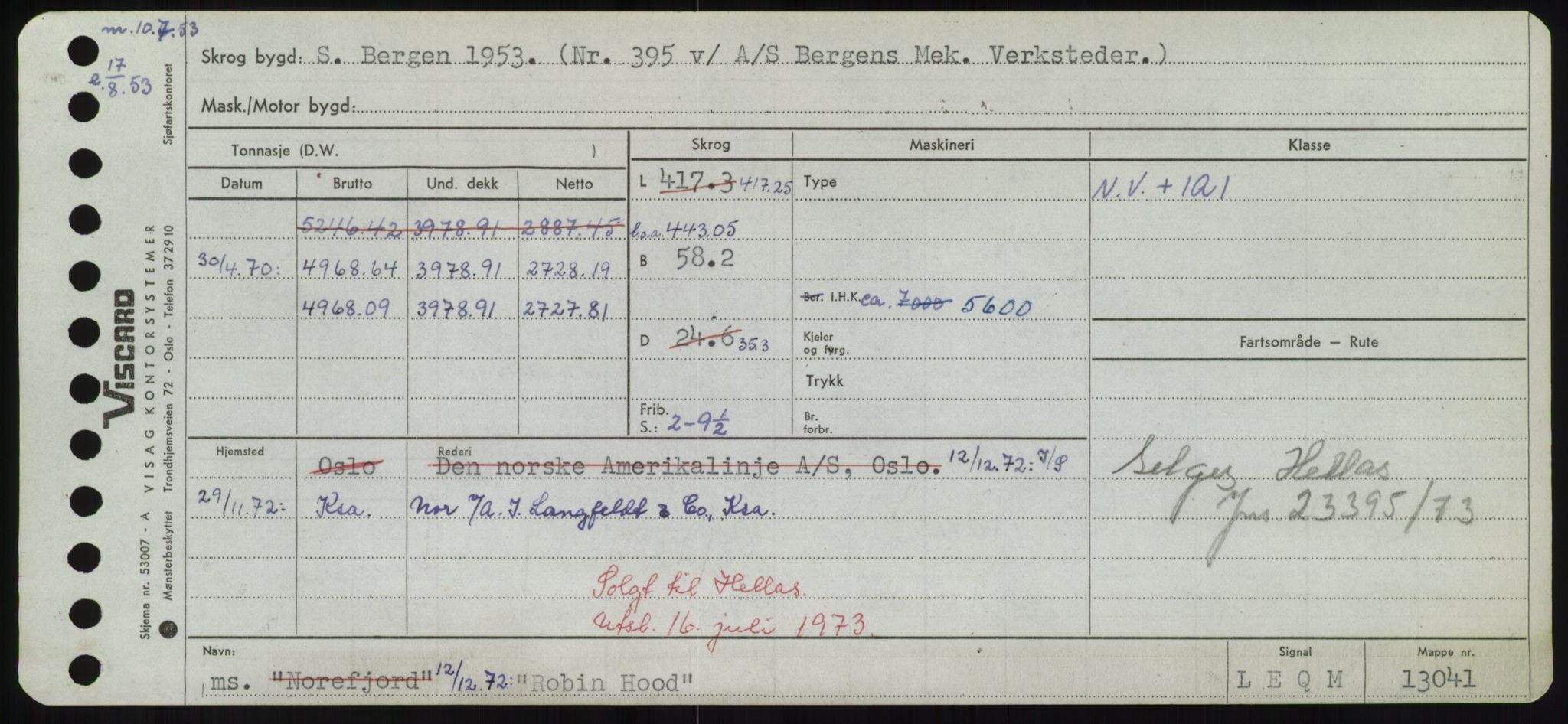 Sjøfartsdirektoratet med forløpere, Skipsmålingen, AV/RA-S-1627/H/Hd/L0031: Fartøy, Rju-Sam, s. 29