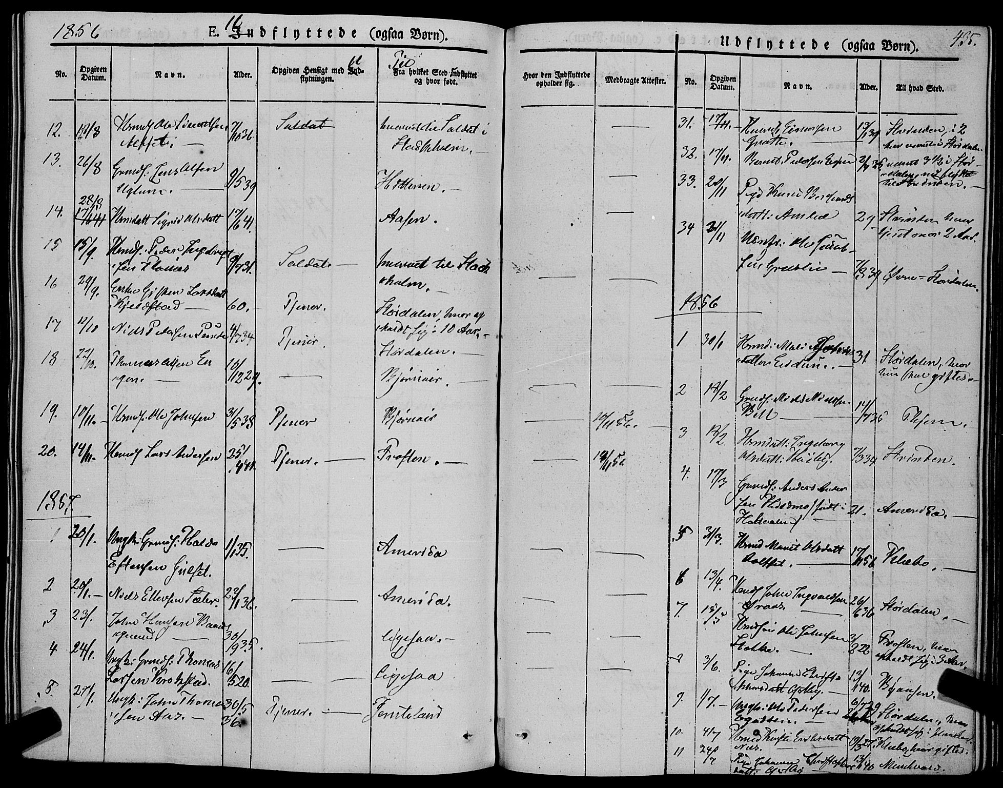 Ministerialprotokoller, klokkerbøker og fødselsregistre - Sør-Trøndelag, SAT/A-1456/695/L1145: Ministerialbok nr. 695A06 /1, 1843-1859, s. 435