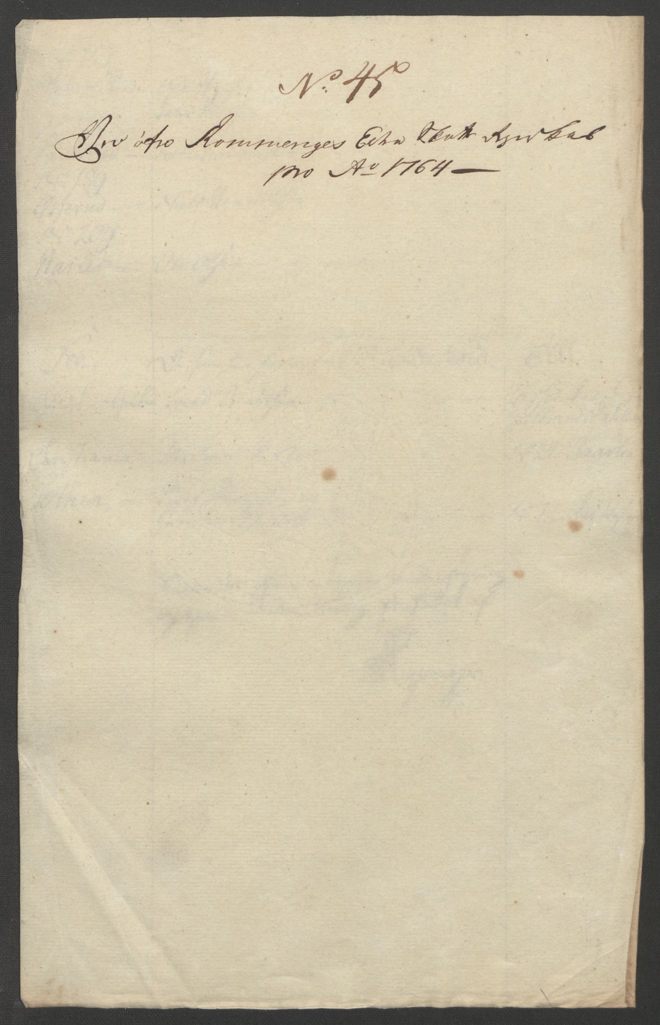 Rentekammeret inntil 1814, Reviderte regnskaper, Fogderegnskap, RA/EA-4092/R12/L0804: Ekstraskatten Øvre Romerike, 1764, s. 173