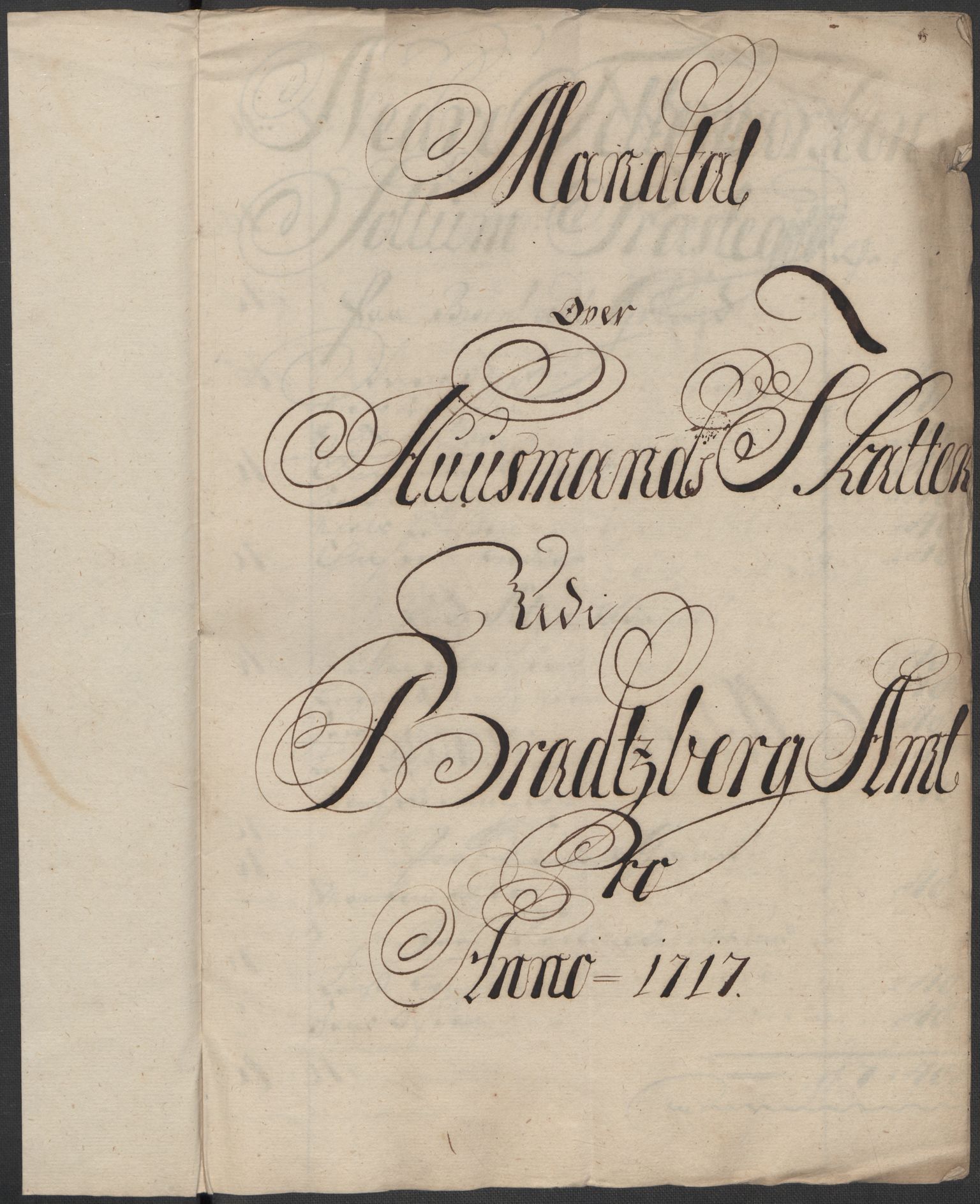 Rentekammeret inntil 1814, Reviderte regnskaper, Fogderegnskap, AV/RA-EA-4092/R36/L2129: Fogderegnskap Øvre og Nedre Telemark og Bamble, 1717, s. 92