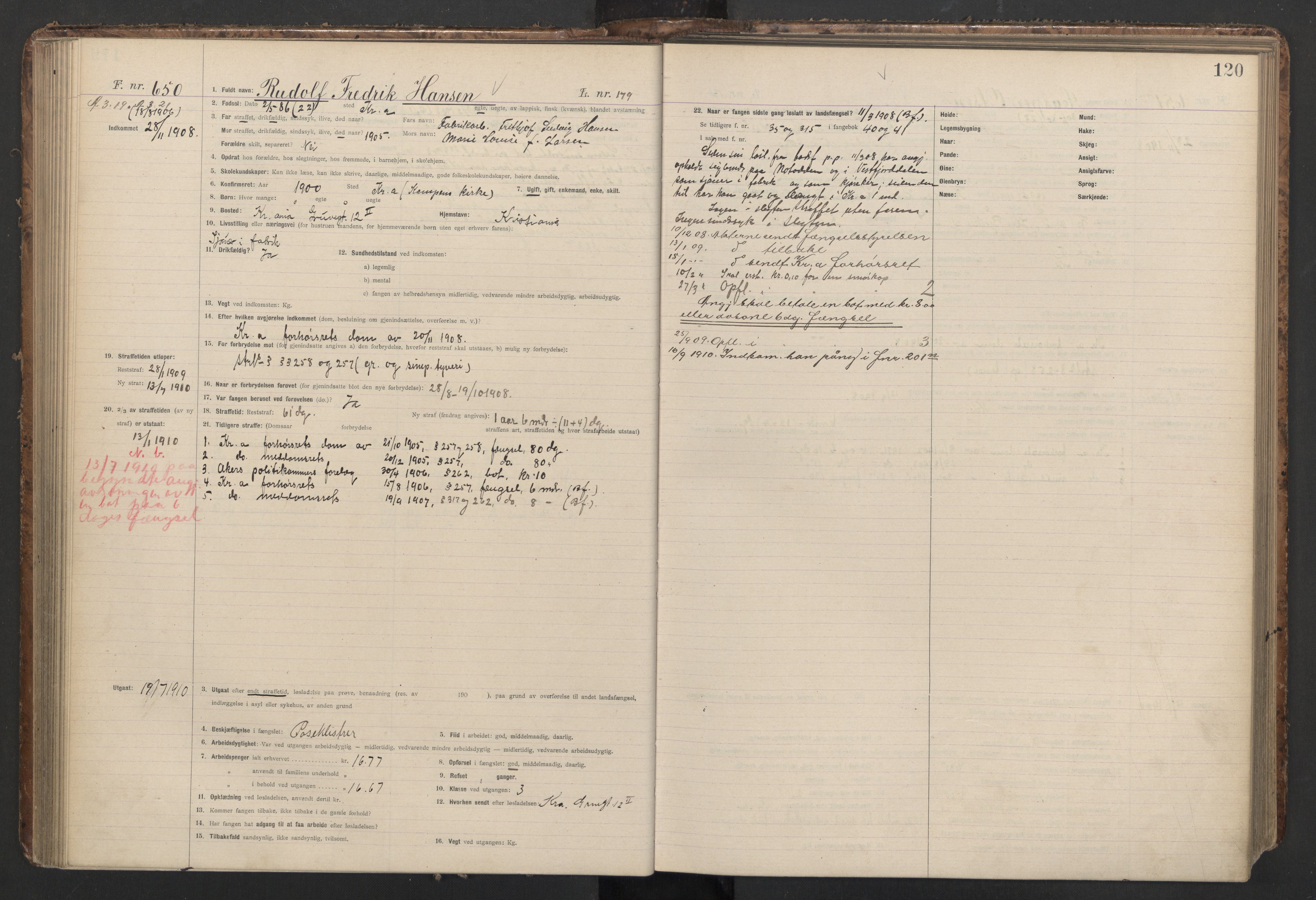 Botsfengslet, AV/RA-S-1539/D/Db/Dbb/L0042: 531m - 871m, 1908-1909, s. 120