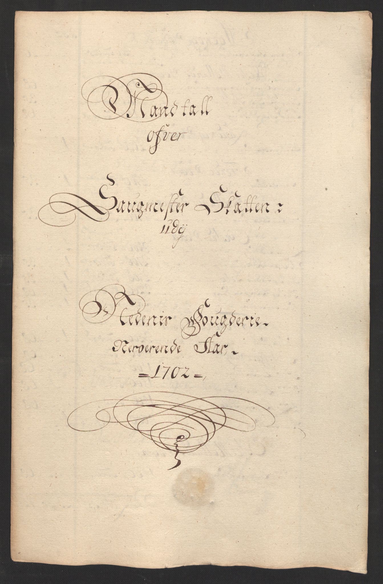 Rentekammeret inntil 1814, Reviderte regnskaper, Fogderegnskap, RA/EA-4092/R39/L2316: Fogderegnskap Nedenes, 1702-1703, s. 108