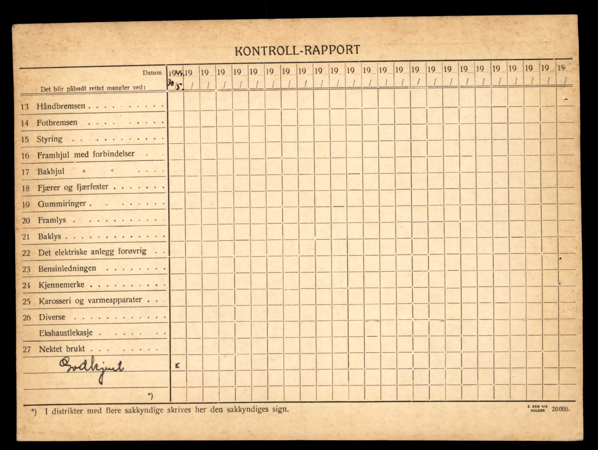 Møre og Romsdal vegkontor - Ålesund trafikkstasjon, AV/SAT-A-4099/F/Fe/L0042: Registreringskort for kjøretøy T 13906 - T 14079, 1927-1998, s. 2986