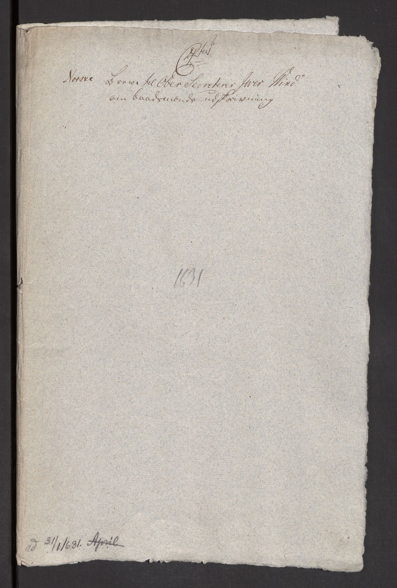 Danske Kanselli 1572-1799, AV/RA-EA-3023/F/Fc/Fcc/Fcca/L0006: Norske innlegg 1572-1799, 1630-1632, s. 90