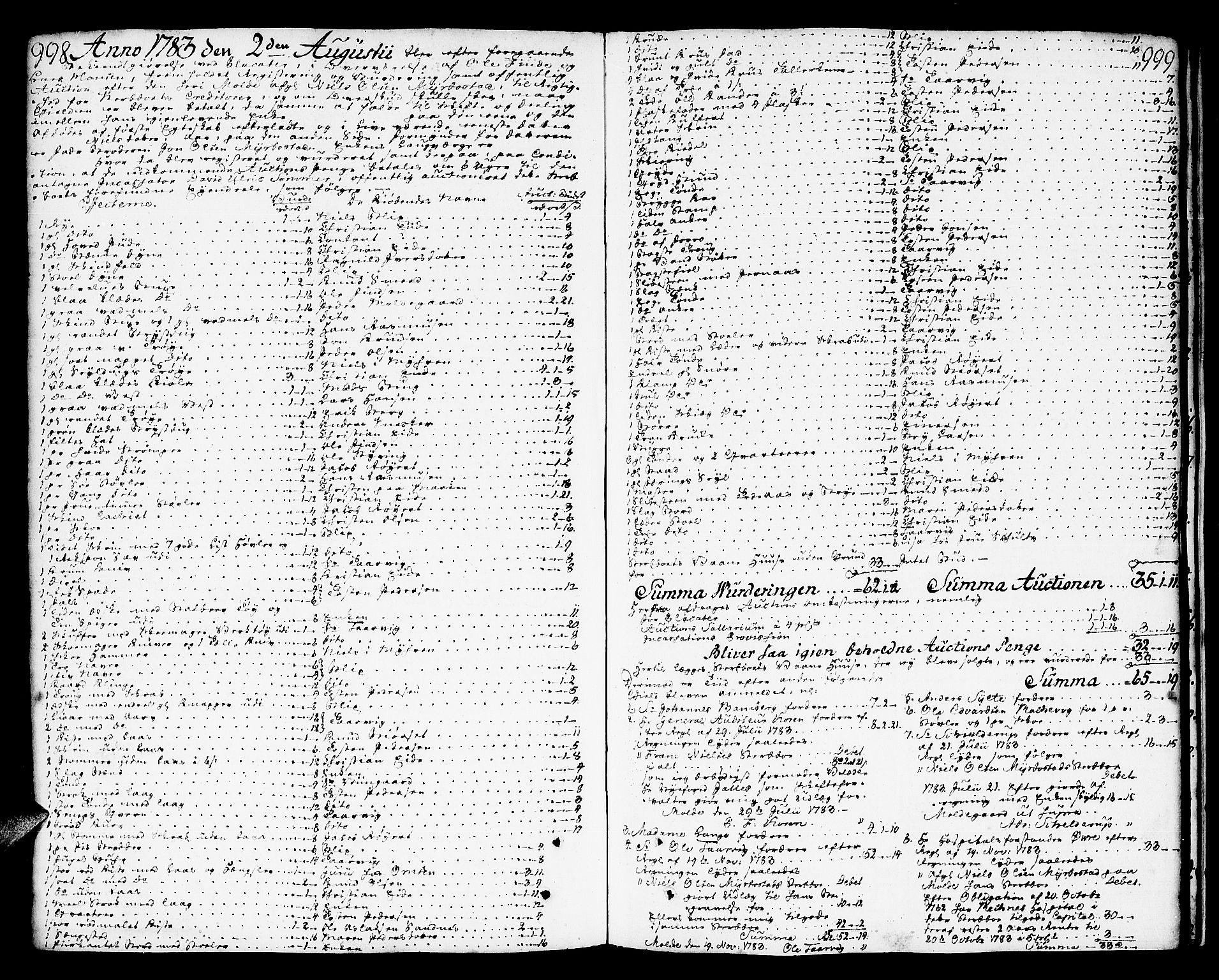 Molde byfogd, AV/SAT-A-0025/3/3Aa/L0002: Skifteprotokoll, 1768-1787, s. 998-999
