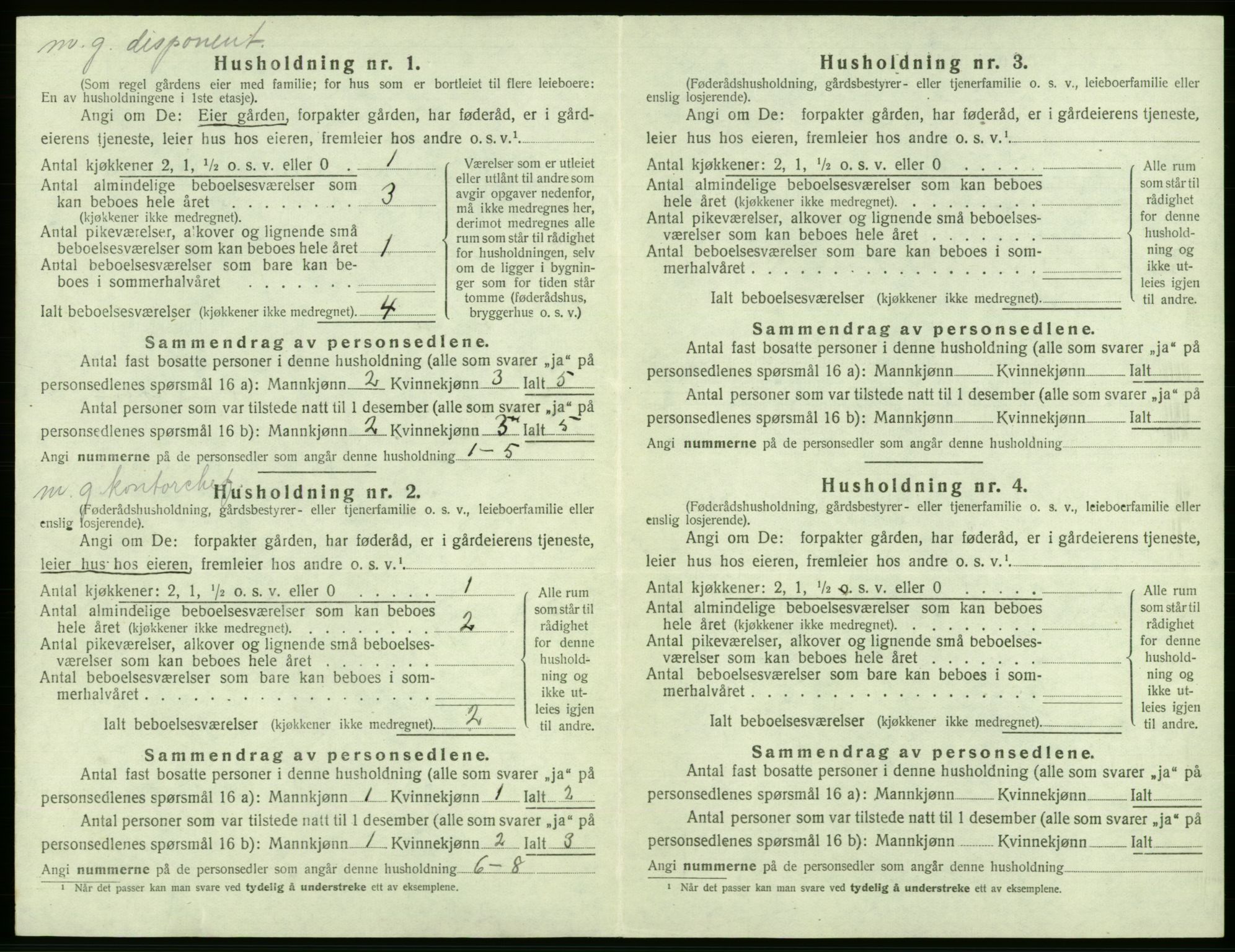 SAB, Folketelling 1920 for 1249 Fana herred, 1920, s. 1623
