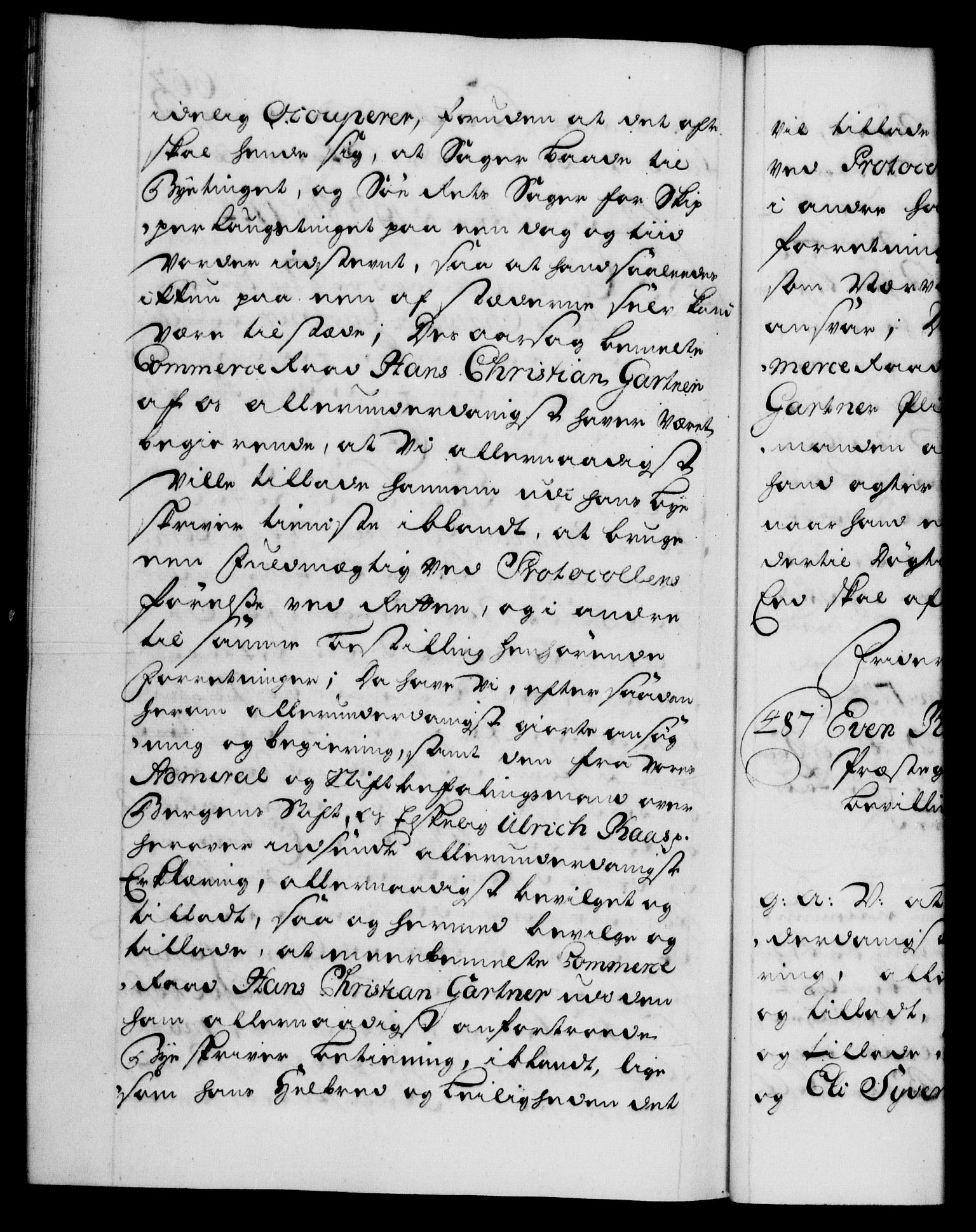 Danske Kanselli 1572-1799, AV/RA-EA-3023/F/Fc/Fca/Fcaa/L0028: Norske registre, 1733-1734, s. 667b
