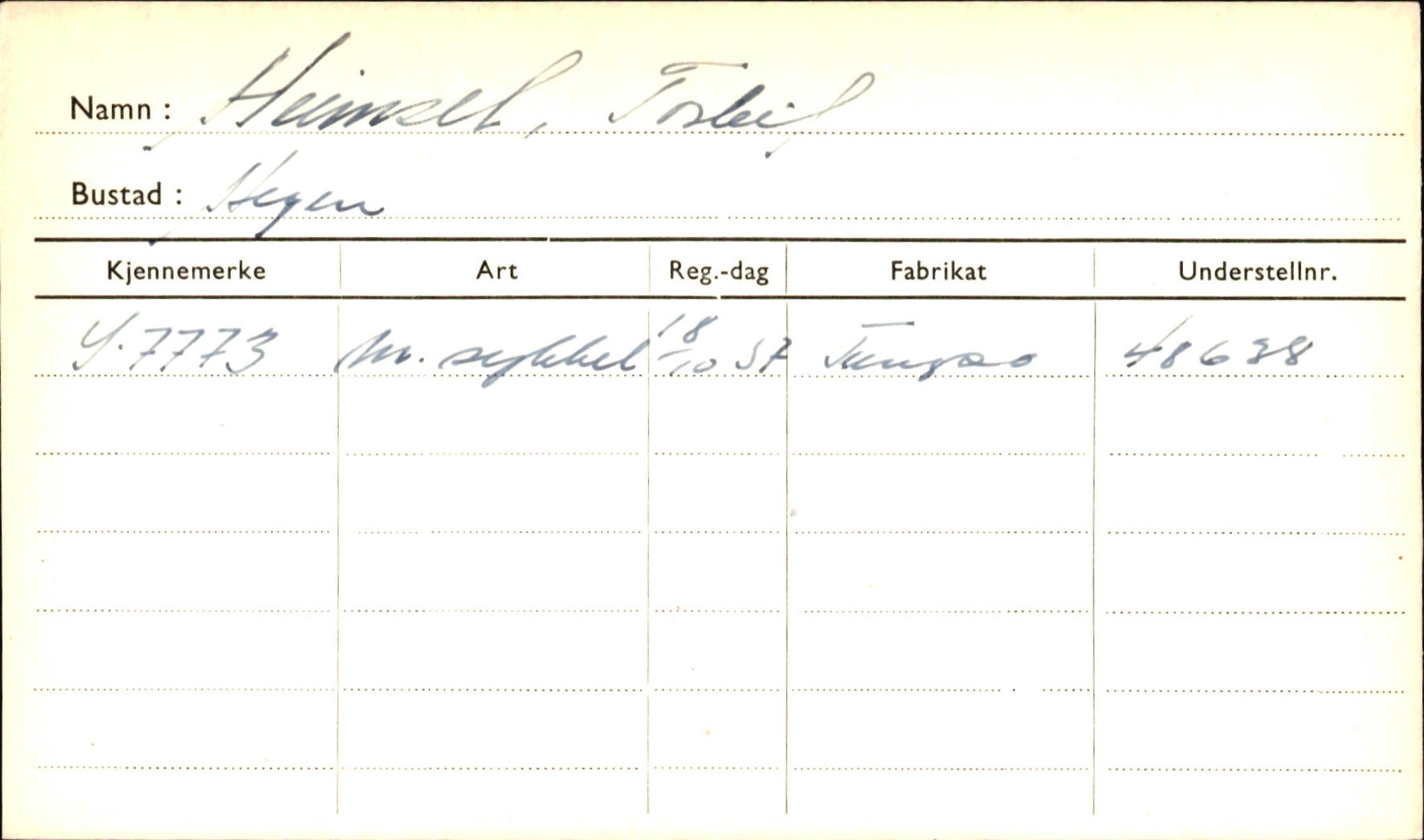 Statens vegvesen, Sogn og Fjordane vegkontor, SAB/A-5301/4/F/L0001A: Eigarregister Fjordane til 1.6.1961, 1930-1961, s. 324