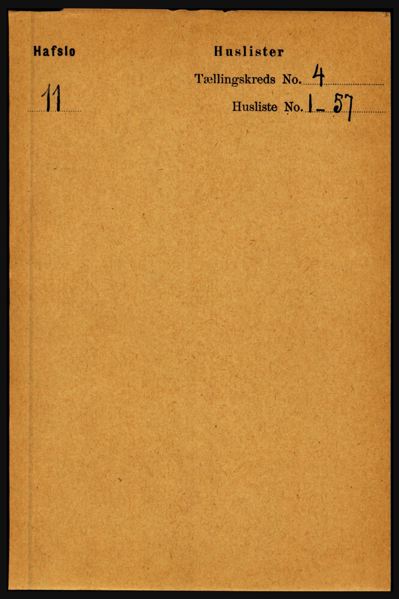 RA, Folketelling 1891 for 1425 Hafslo herred, 1891, s. 1515