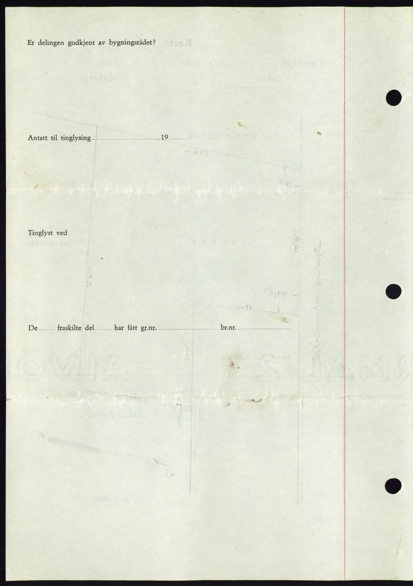 Søre Sunnmøre sorenskriveri, AV/SAT-A-4122/1/2/2C/L0076: Pantebok nr. 2A, 1943-1944, Dagboknr: 1000/1944