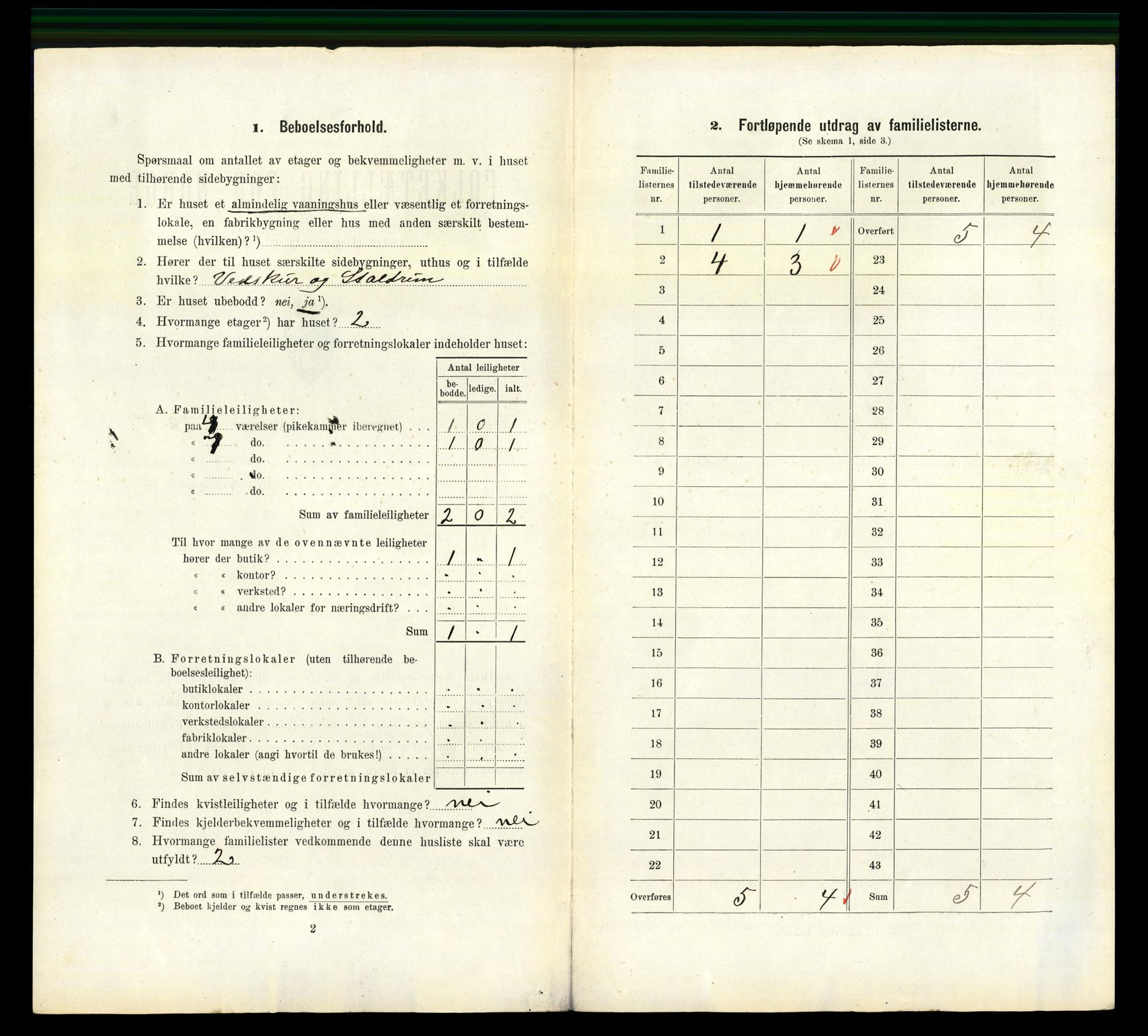 RA, Folketelling 1910 for 0905 Lillesand ladested, 1910, s. 457