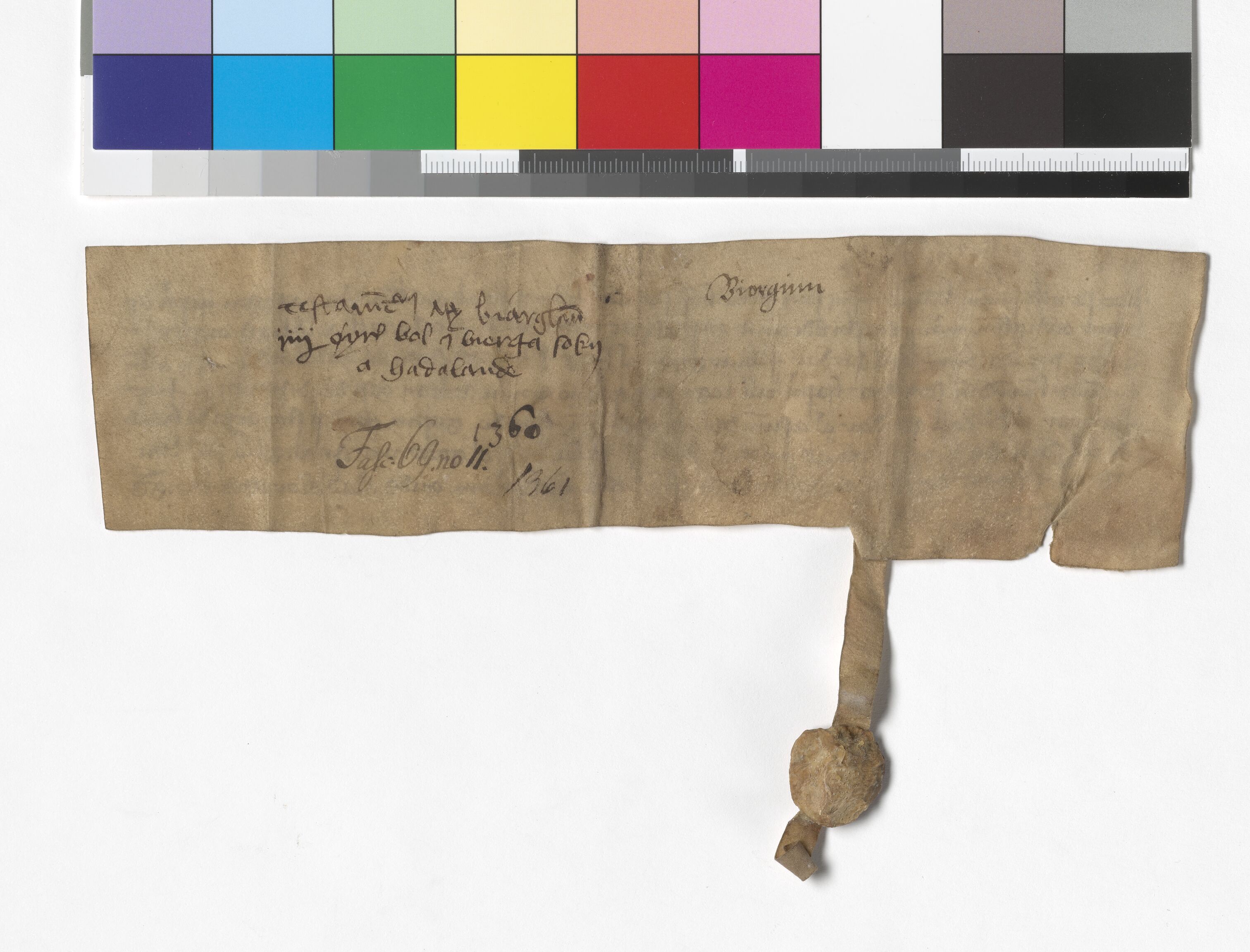 Riksarkivets diplomsamling, AV/RA-EA-5965/F05/L0172: NRA AM fasc. 69 nr. 11 - fasc. 70 nr. 10, 1361-1362, s. 3