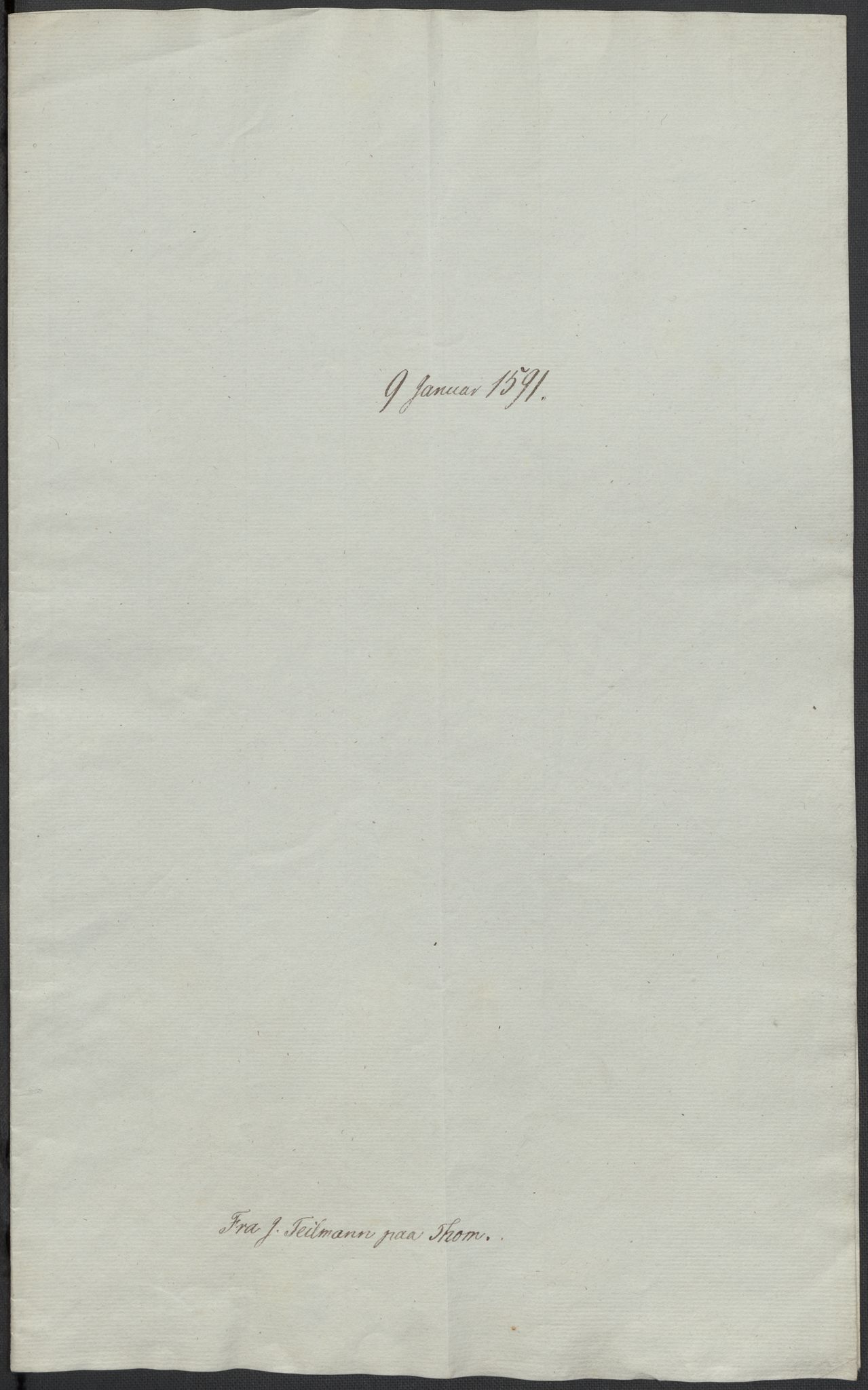 Riksarkivets diplomsamling, AV/RA-EA-5965/F02/L0093: Dokumenter, 1591, s. 7
