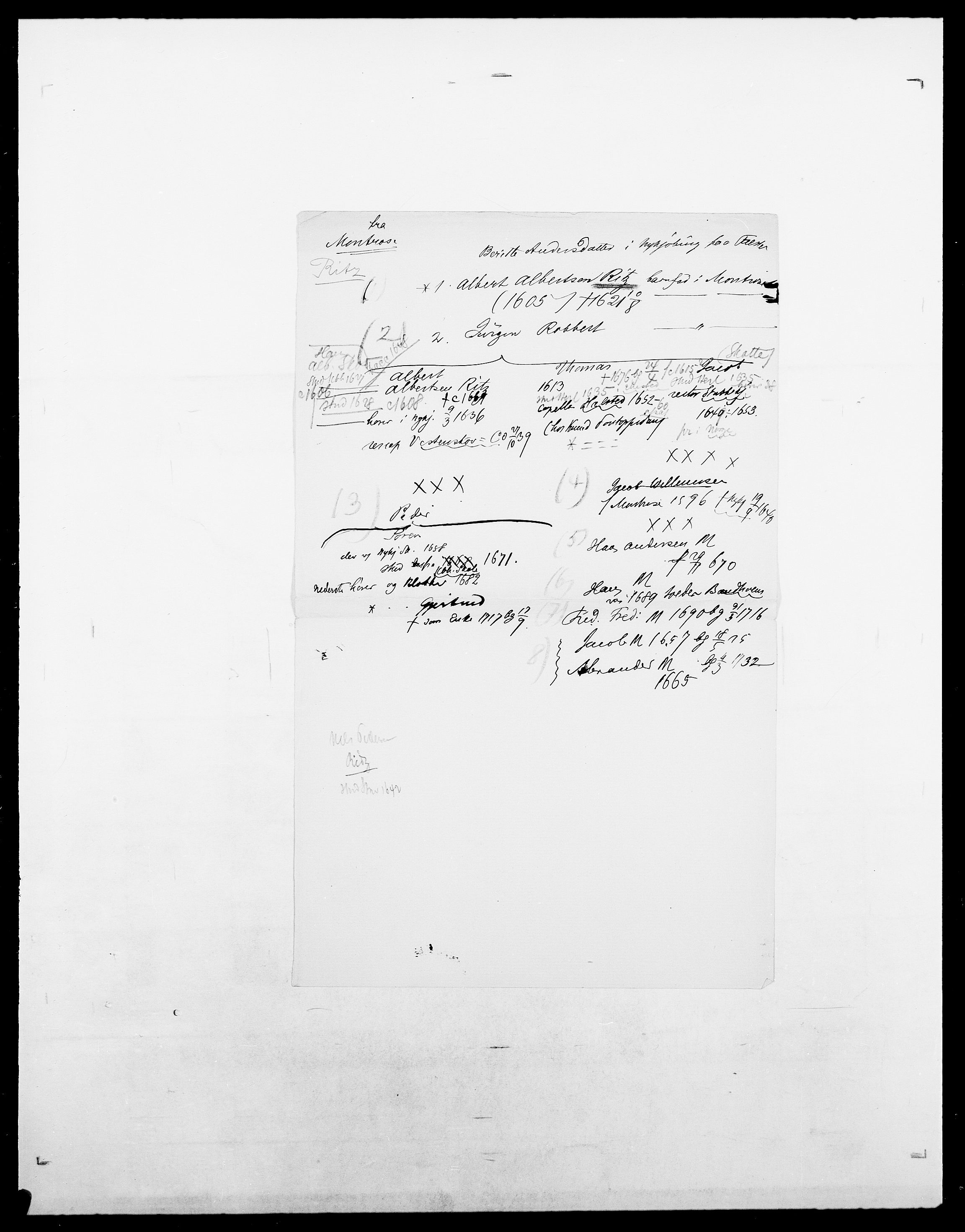Delgobe, Charles Antoine - samling, AV/SAO-PAO-0038/D/Da/L0032: Rabakovsky - Rivertz, s. 825