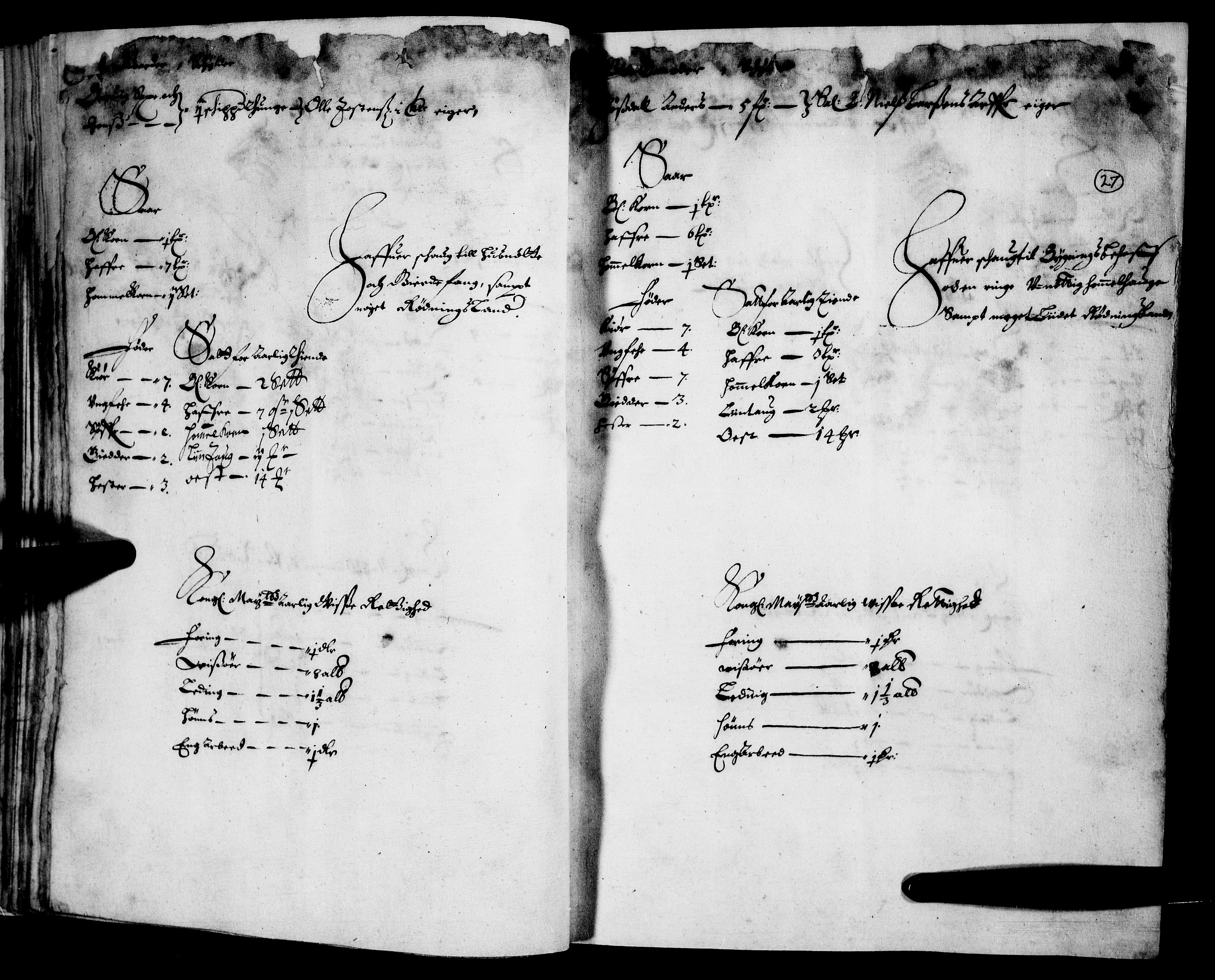 Rentekammeret inntil 1814, Realistisk ordnet avdeling, AV/RA-EA-4070/N/Nb/Nba/L0007: Nedre Romerike fogderi, 1. del, 1666, s. 26b-27a