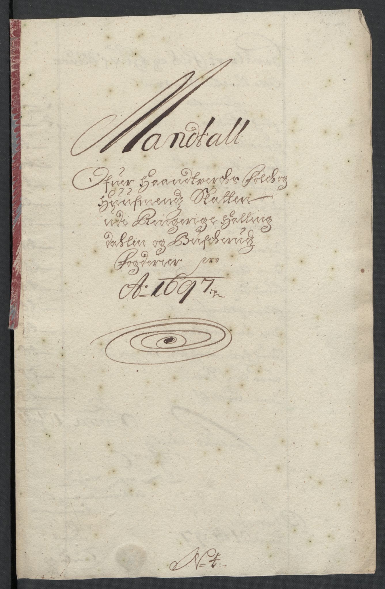 Rentekammeret inntil 1814, Reviderte regnskaper, Fogderegnskap, AV/RA-EA-4092/R22/L1454: Fogderegnskap Ringerike, Hallingdal og Buskerud, 1697, s. 245