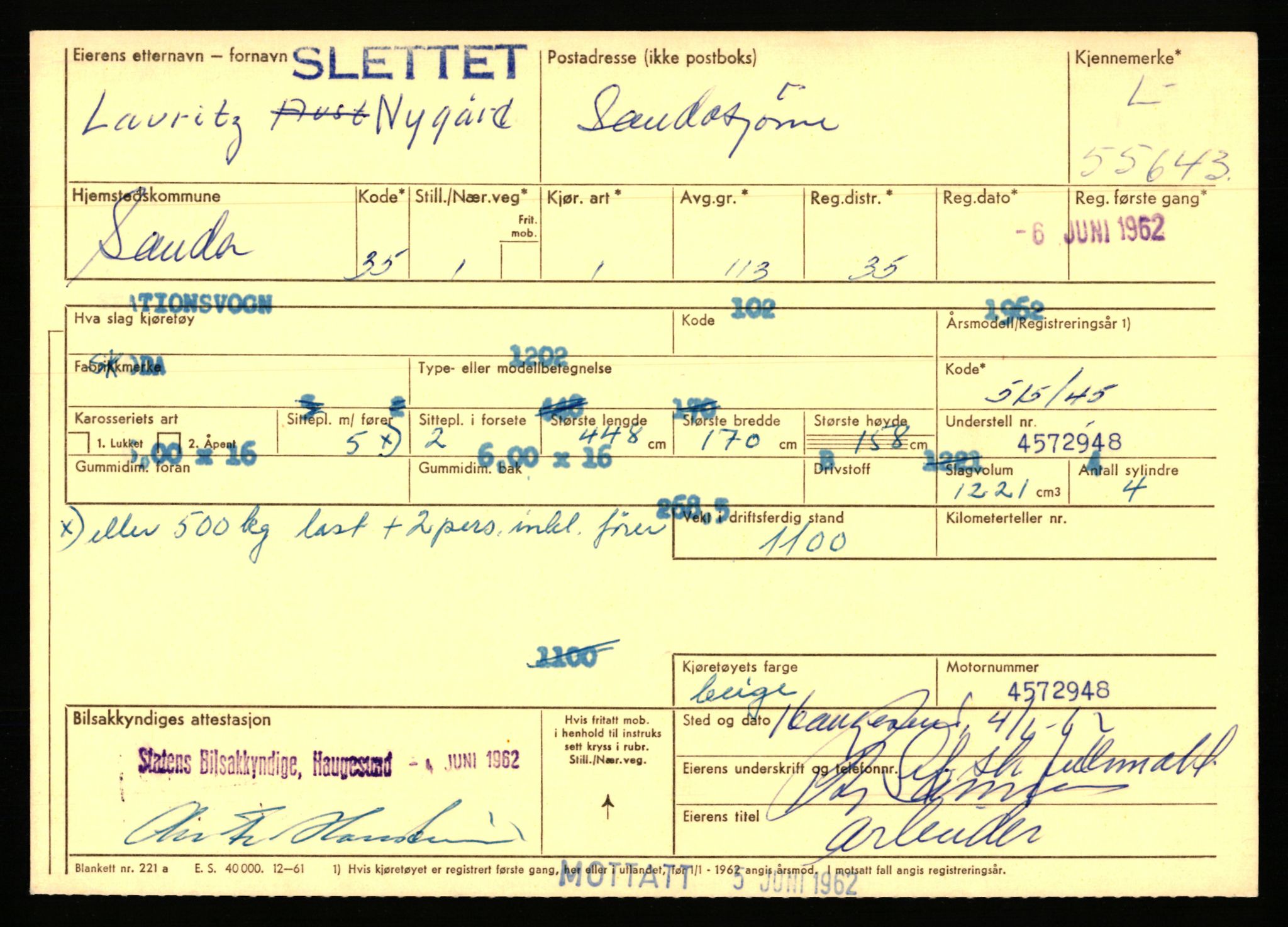 Stavanger trafikkstasjon, AV/SAST-A-101942/0/F/L0054: L-54200 - L-55699, 1930-1971, s. 2689