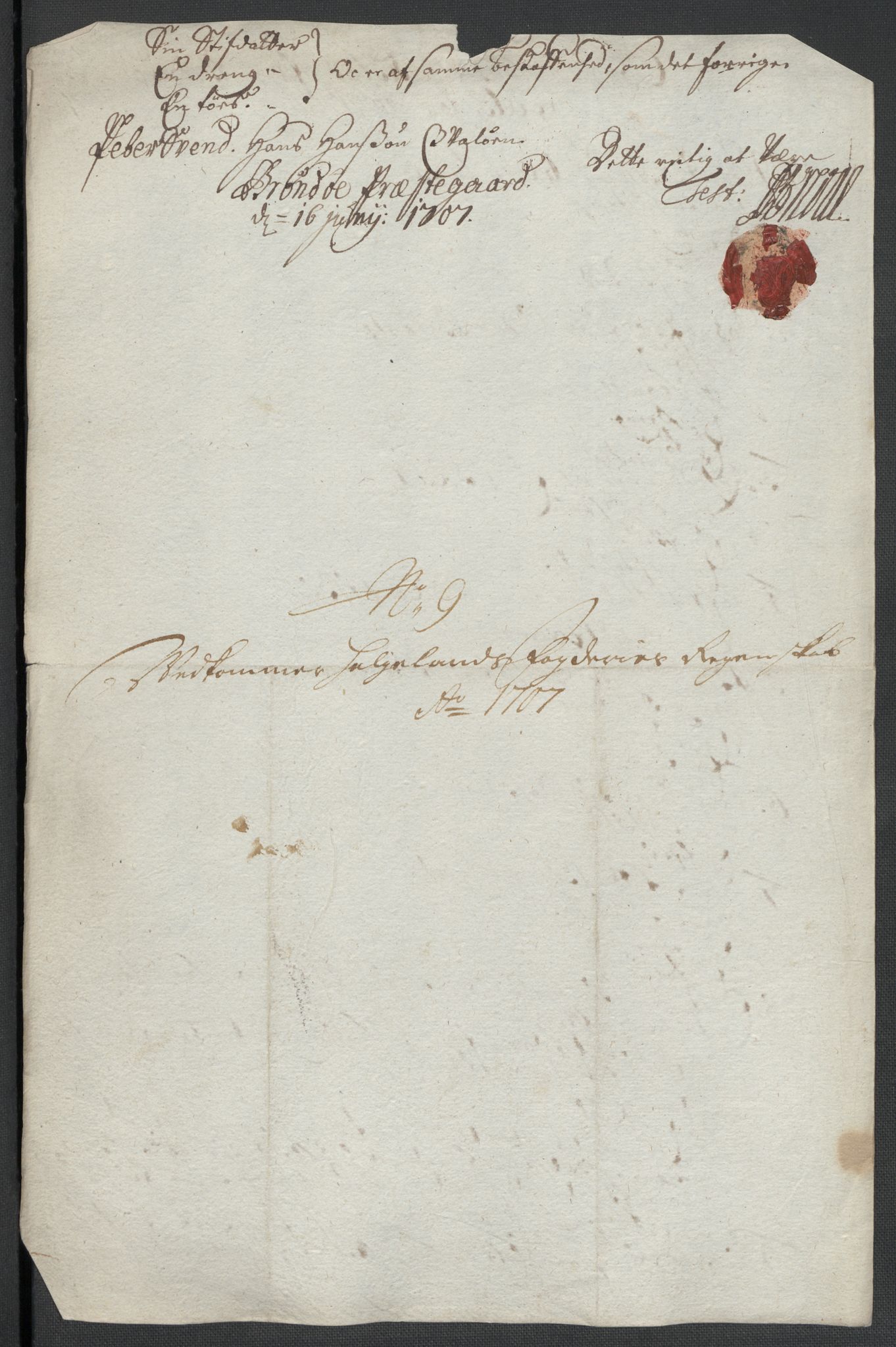 Rentekammeret inntil 1814, Reviderte regnskaper, Fogderegnskap, AV/RA-EA-4092/R65/L4509: Fogderegnskap Helgeland, 1706-1707, s. 259