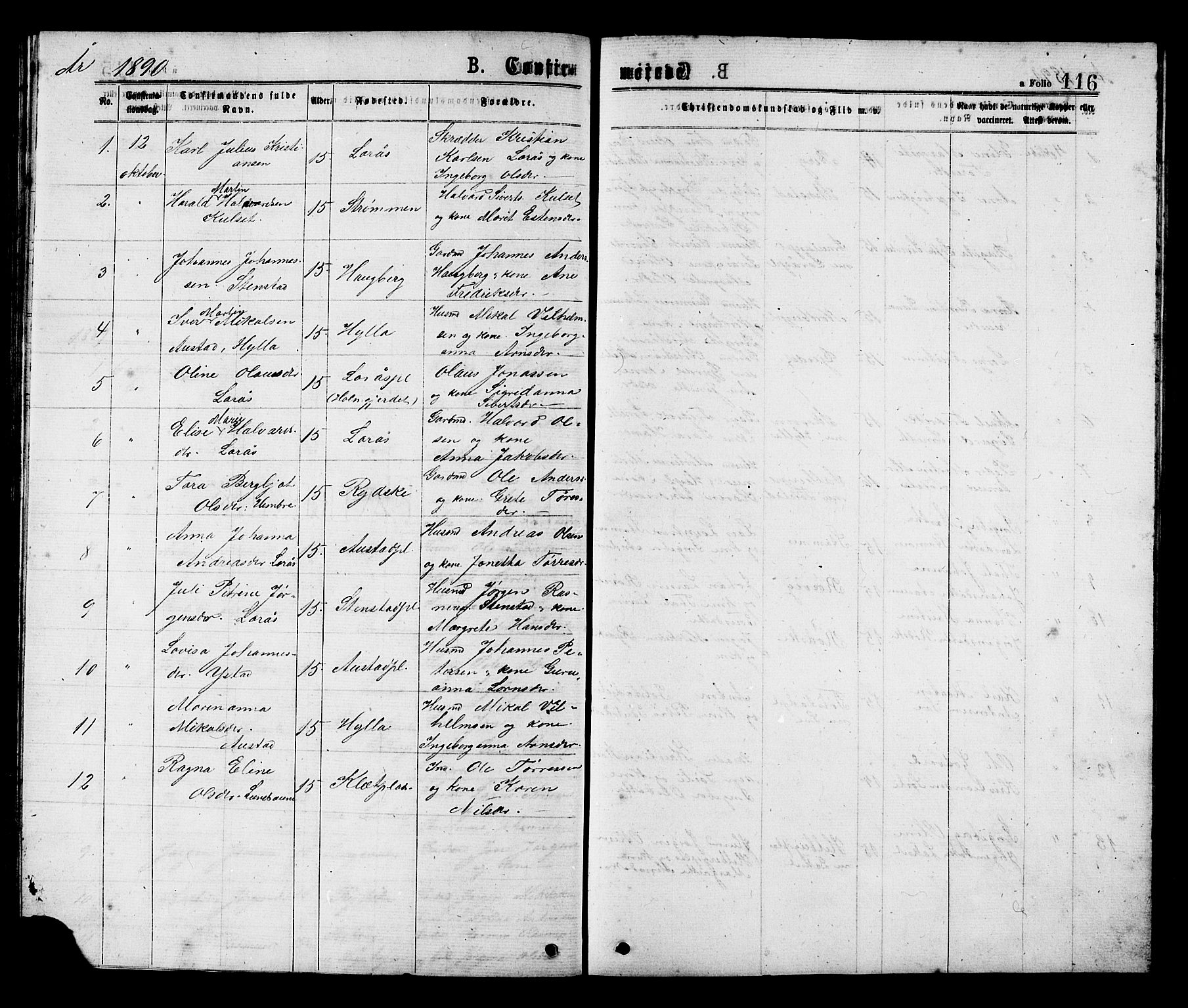 Ministerialprotokoller, klokkerbøker og fødselsregistre - Nord-Trøndelag, AV/SAT-A-1458/731/L0311: Klokkerbok nr. 731C02, 1875-1911, s. 116