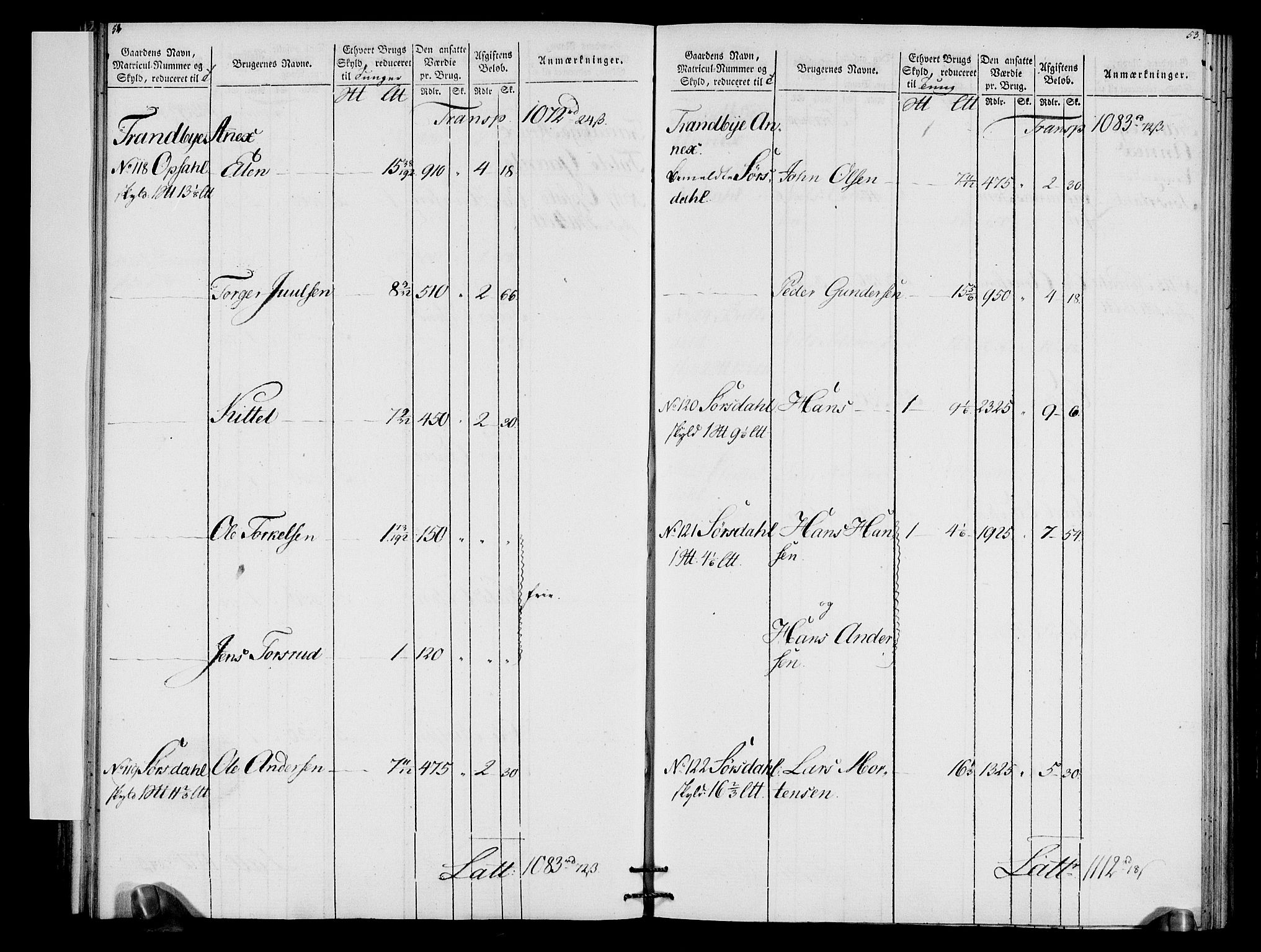 Rentekammeret inntil 1814, Realistisk ordnet avdeling, RA/EA-4070/N/Ne/Nea/L0066: Buskerud fogderi. Oppebørselsregister for Lier, Røyken og Hurum prestegjeld, 1803-1804, s. 30