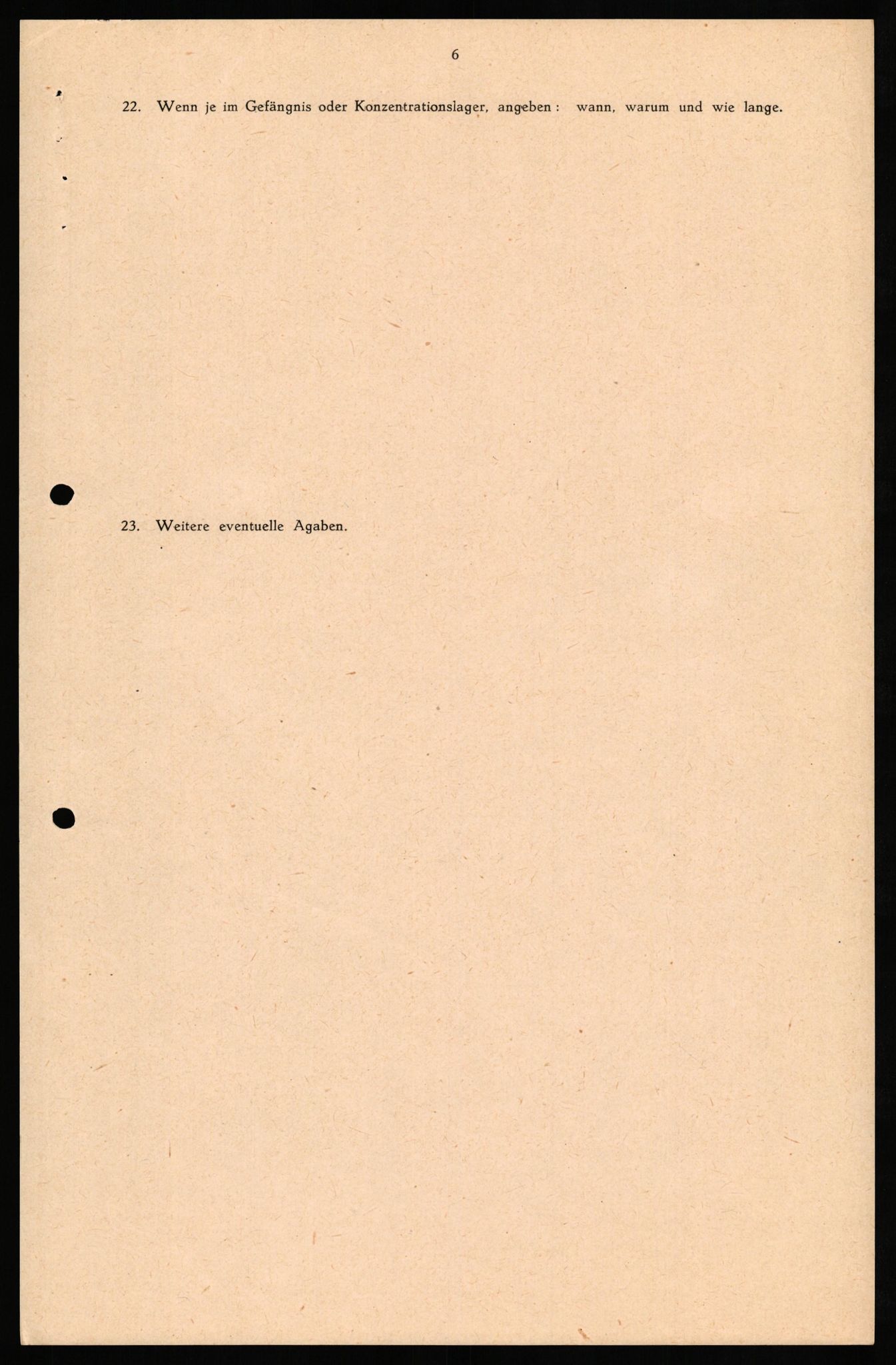 Forsvaret, Forsvarets overkommando II, AV/RA-RAFA-3915/D/Db/L0030: CI Questionaires. Tyske okkupasjonsstyrker i Norge. Tyskere., 1945-1946, s. 323