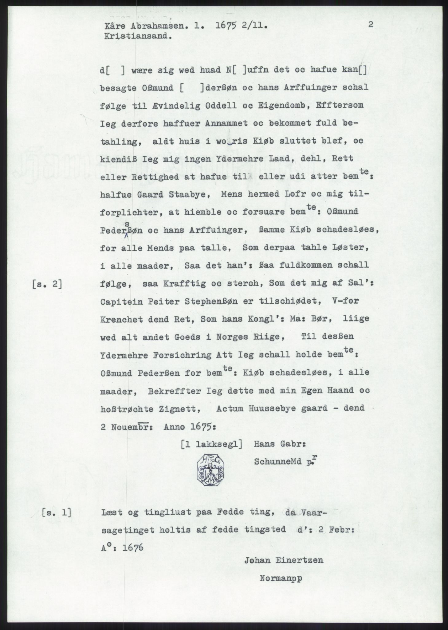Samlinger til kildeutgivelse, Diplomavskriftsamlingen, AV/RA-EA-4053/H/Ha, s. 490
