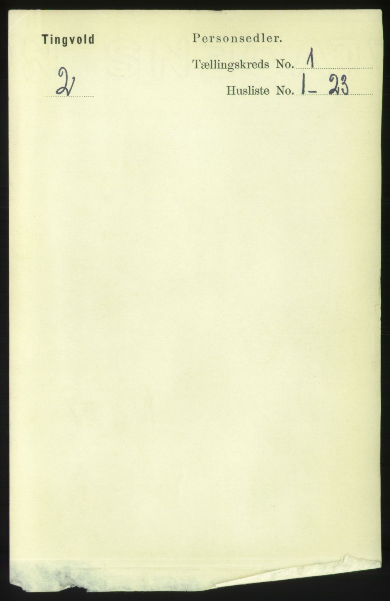 RA, Folketelling 1891 for 1560 Tingvoll herred, 1891, s. 82