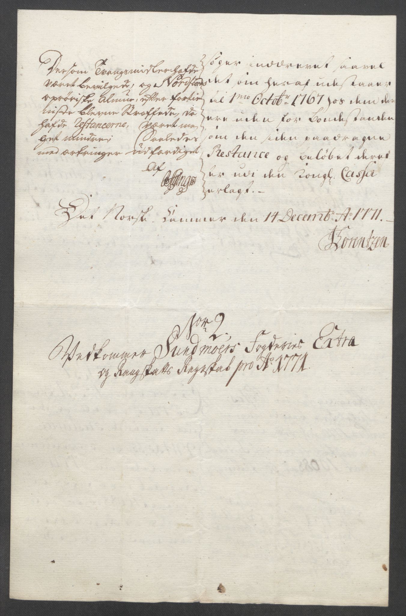 Rentekammeret inntil 1814, Reviderte regnskaper, Fogderegnskap, RA/EA-4092/R54/L3645: Ekstraskatten Sunnmøre, 1762-1772, s. 214