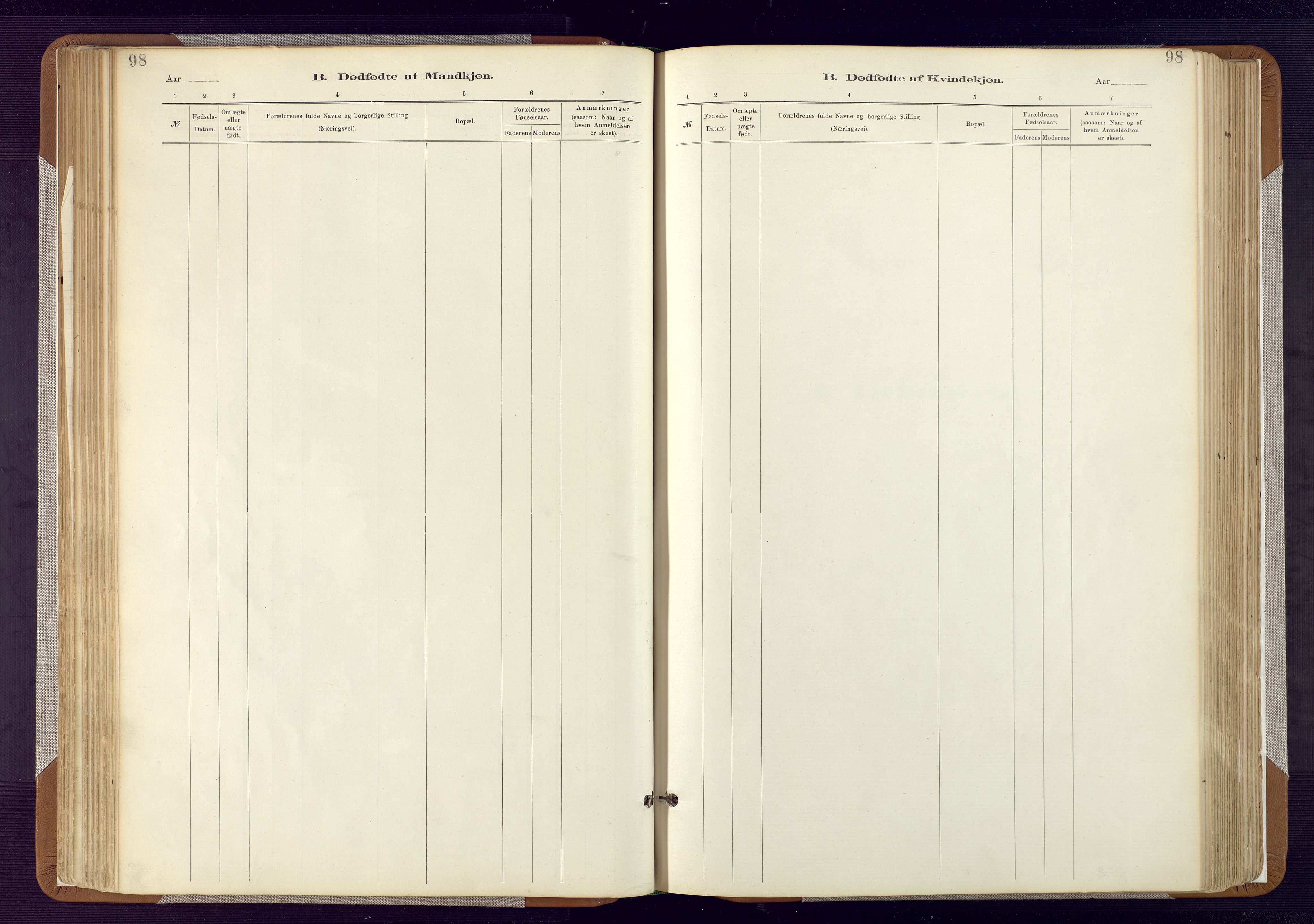 Bakke sokneprestkontor, SAK/1111-0002/F/Fa/Fab/L0003: Ministerialbok nr. A 3, 1884-1921, s. 98