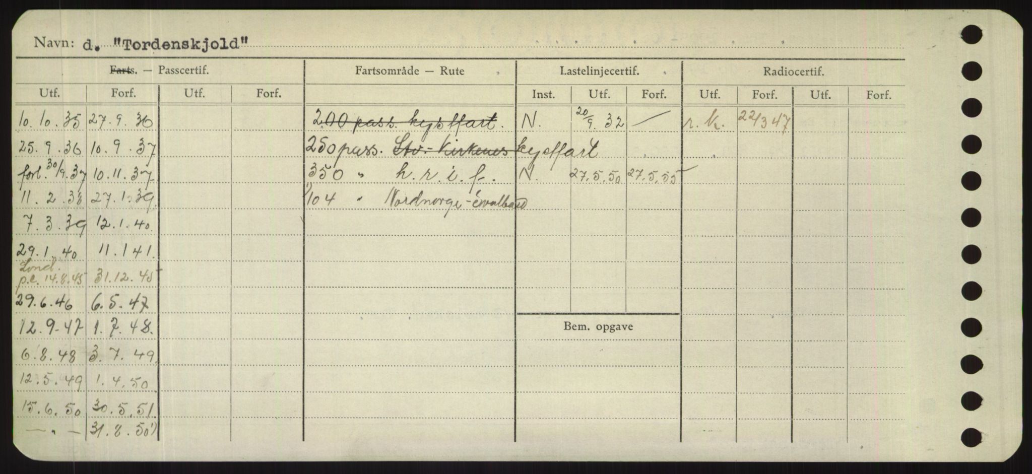 Sjøfartsdirektoratet med forløpere, Skipsmålingen, AV/RA-S-1627/H/Hd/L0039: Fartøy, Ti-Tø, s. 274