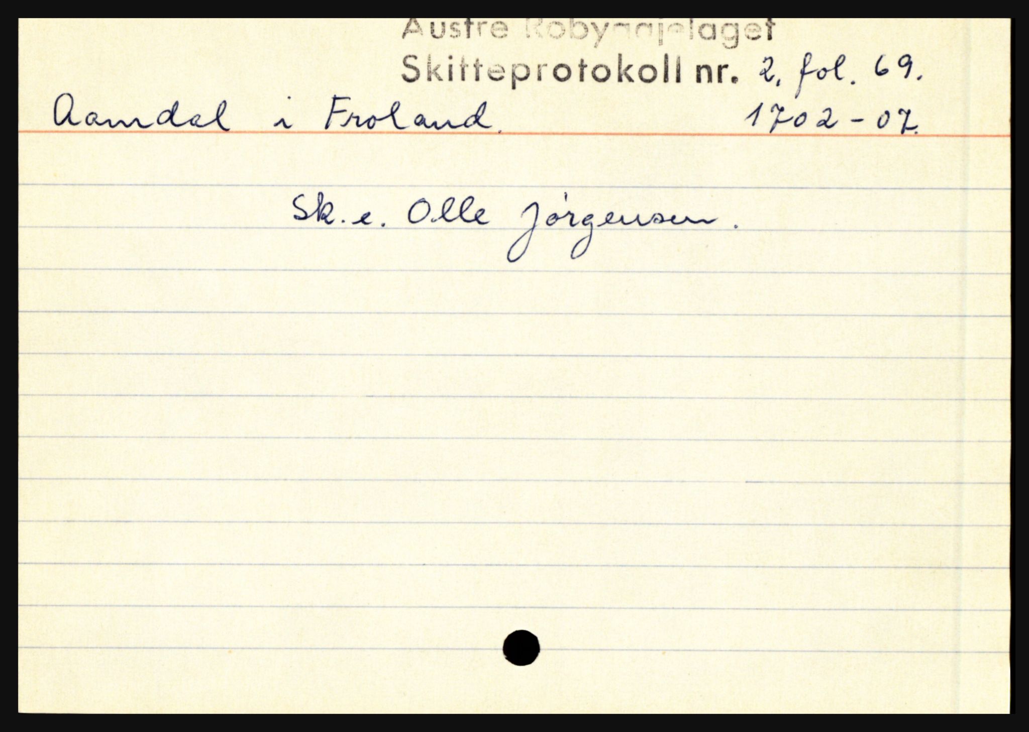 Nedenes sorenskriveri før 1824, AV/SAK-1221-0007/H, s. 34797