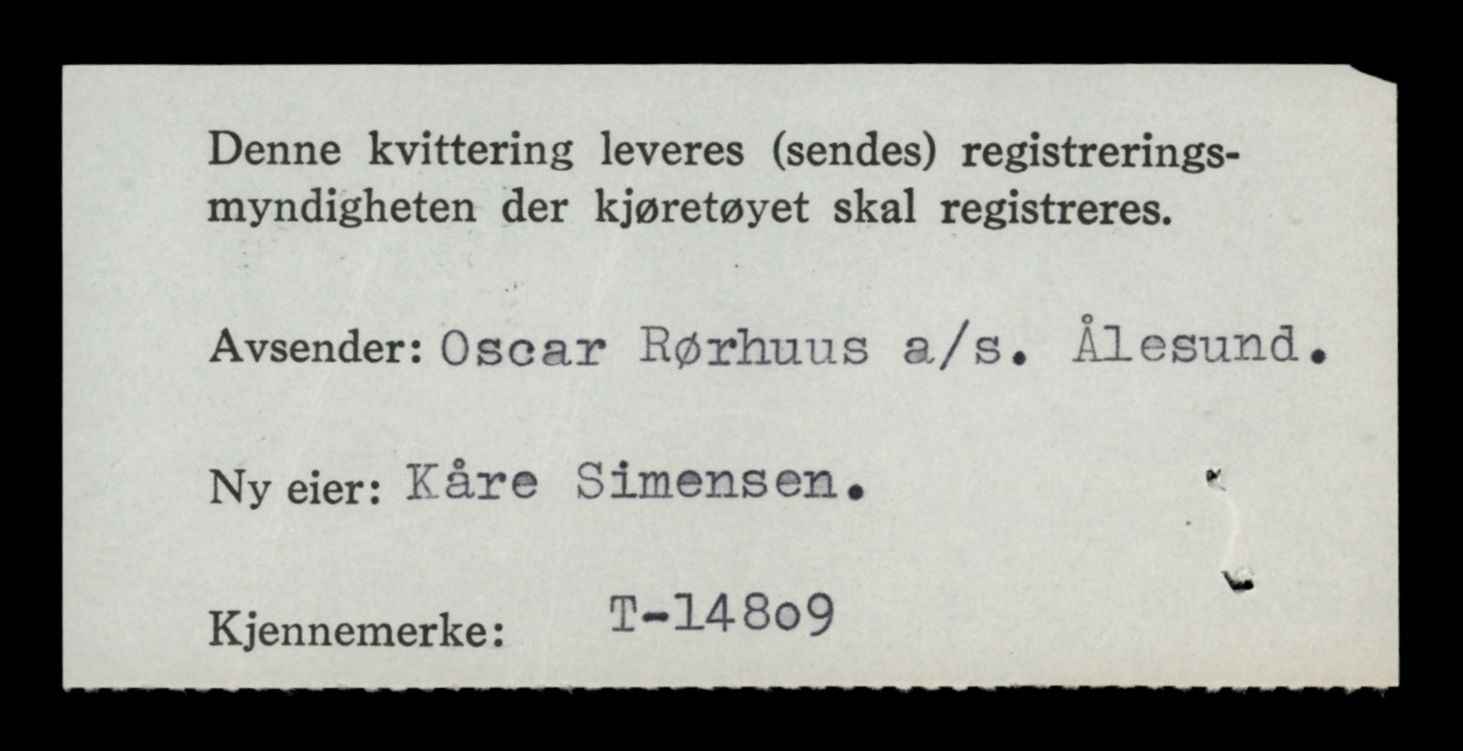 Møre og Romsdal vegkontor - Ålesund trafikkstasjon, AV/SAT-A-4099/F/Fe/L0048: Registreringskort for kjøretøy T 14721 - T 14863, 1927-1998, s. 1926