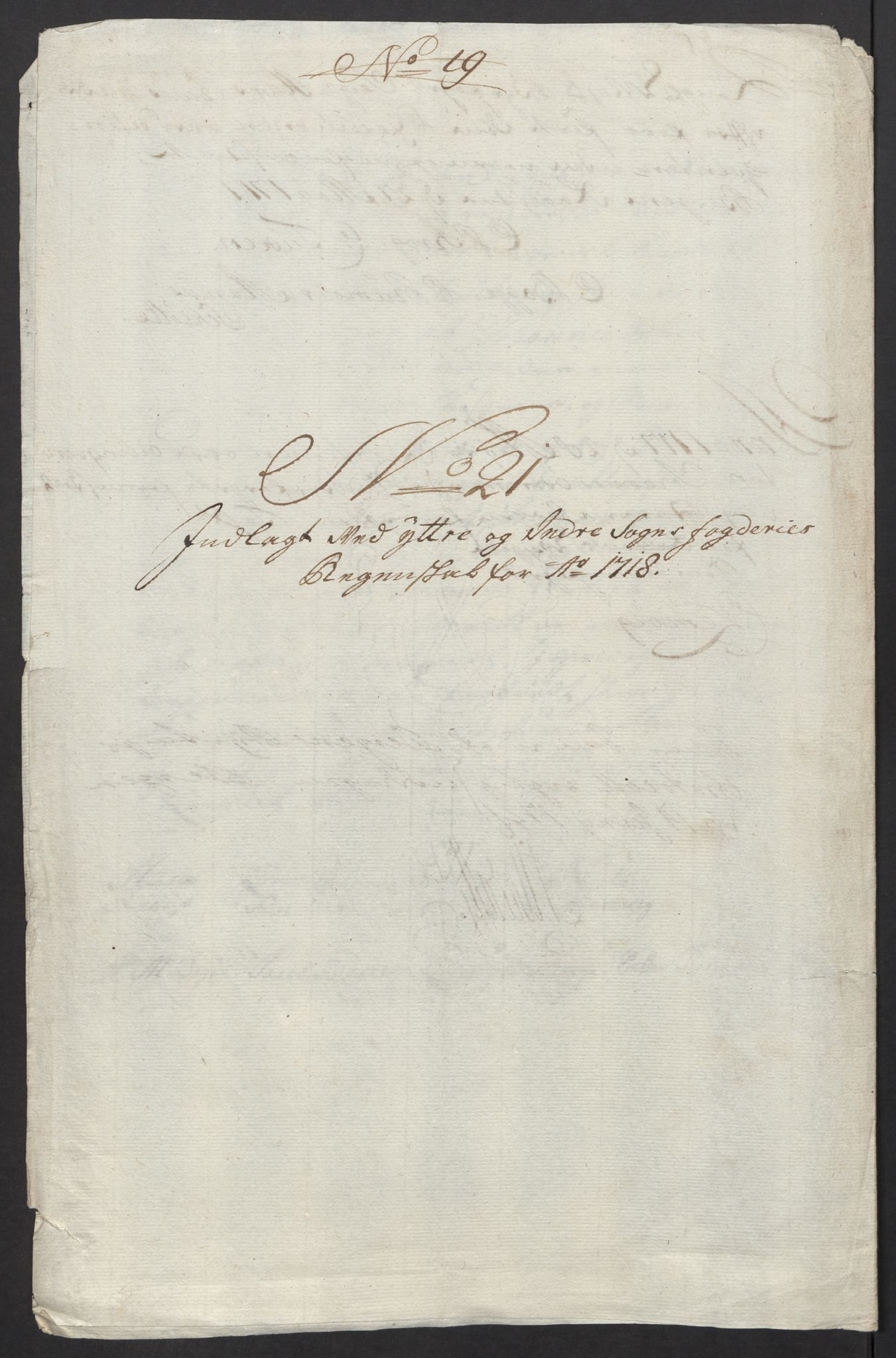 Rentekammeret inntil 1814, Reviderte regnskaper, Fogderegnskap, RA/EA-4092/R52/L3321: Fogderegnskap Sogn, 1717-1718, s. 576