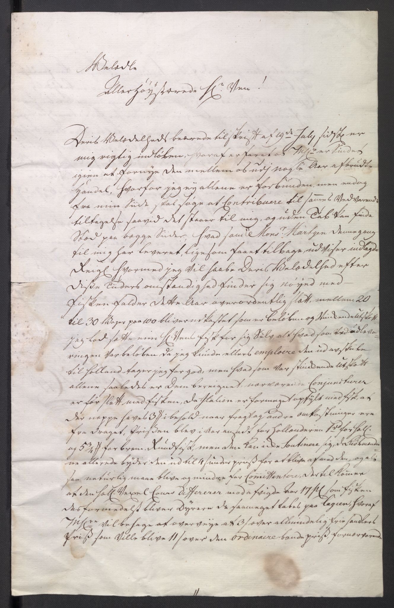 Gramfamilien/Gregers Gram, AV/RA-PA-0596/I/L0001: --, 1755-1884, s. 22