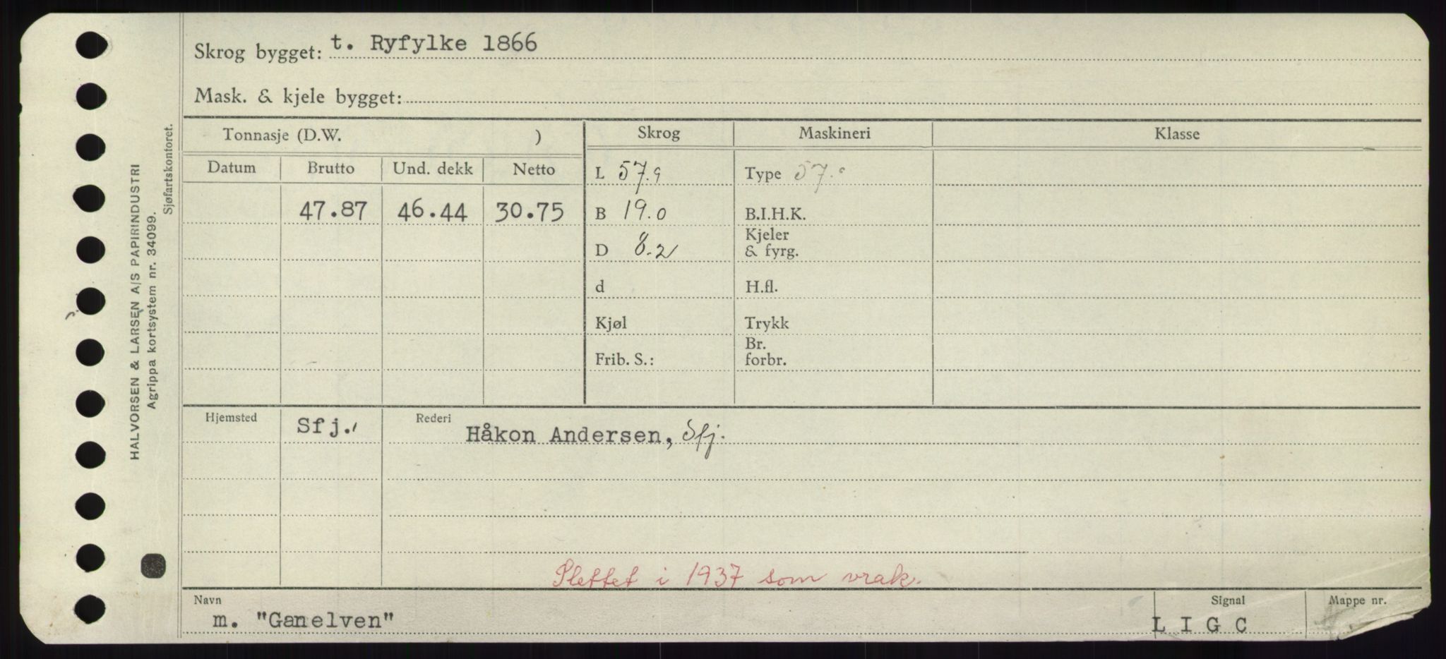 Sjøfartsdirektoratet med forløpere, Skipsmålingen, RA/S-1627/H/Hd/L0012: Fartøy, G-Glø, s. 37