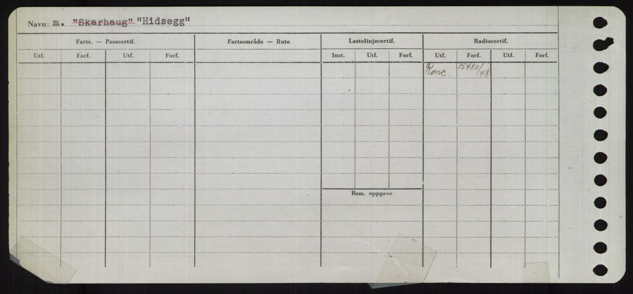 Sjøfartsdirektoratet med forløpere, Skipsmålingen, RA/S-1627/H/Ha/L0002/0002: Fartøy, Eik-Hill / Fartøy, G-Hill, s. 914