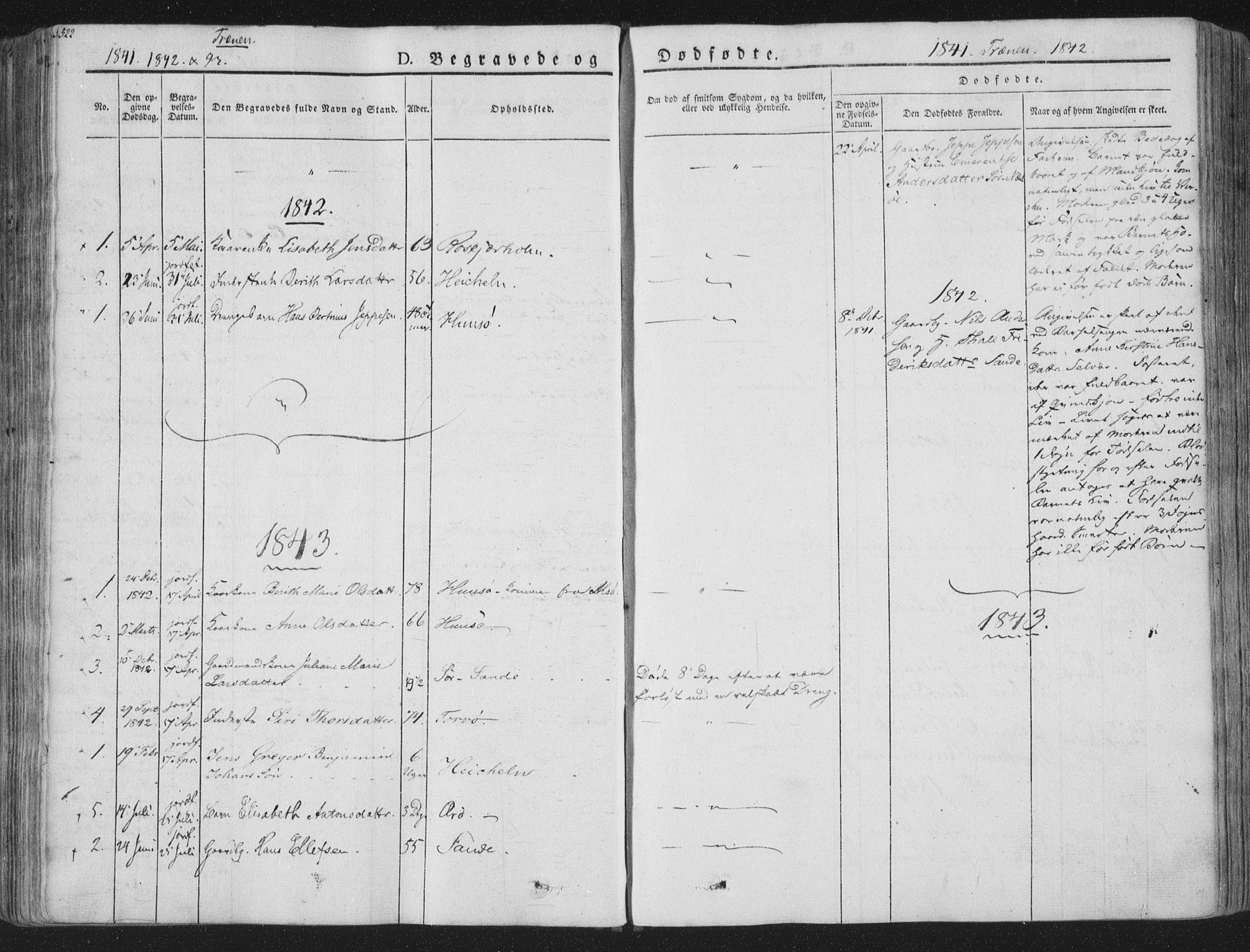 Ministerialprotokoller, klokkerbøker og fødselsregistre - Nordland, SAT/A-1459/839/L0566: Ministerialbok nr. 839A03, 1825-1862, s. 522