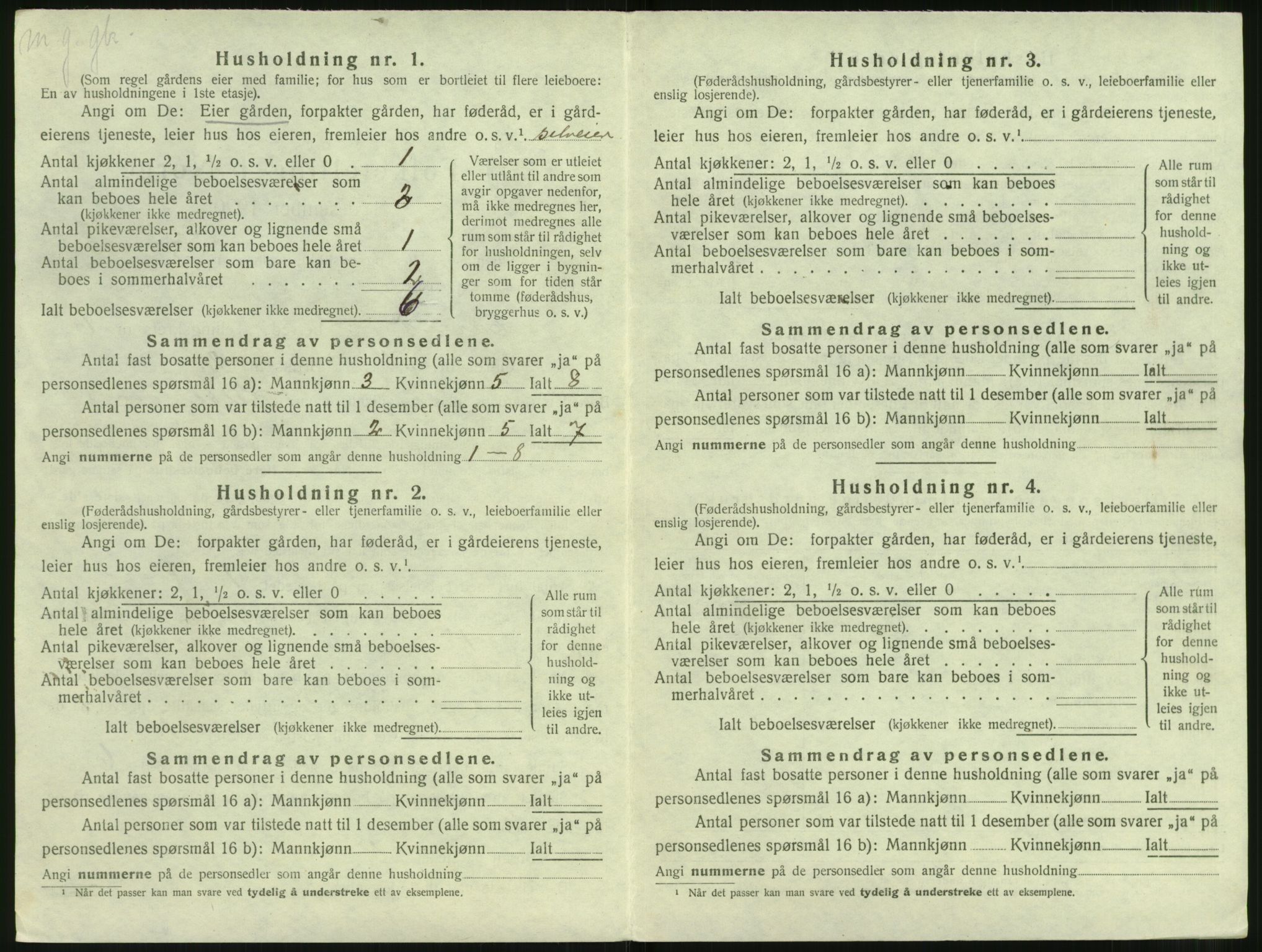 SAT, Folketelling 1920 for 1517 Hareid herred, 1920, s. 290