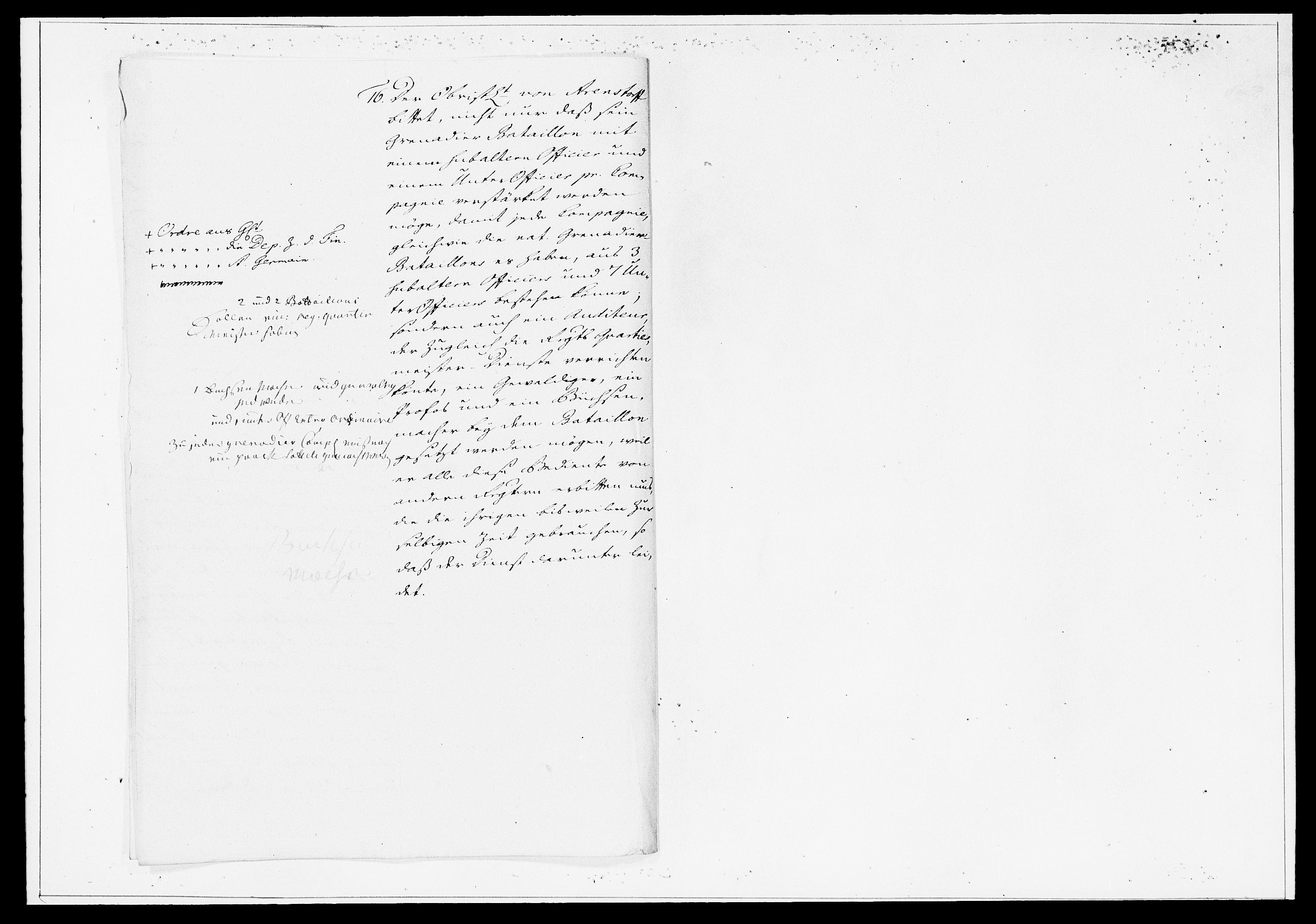 Krigskollegiet, Krigskancelliet, DRA/A-0006/-/1386-1405: Refererede sager, 1762, s. 349
